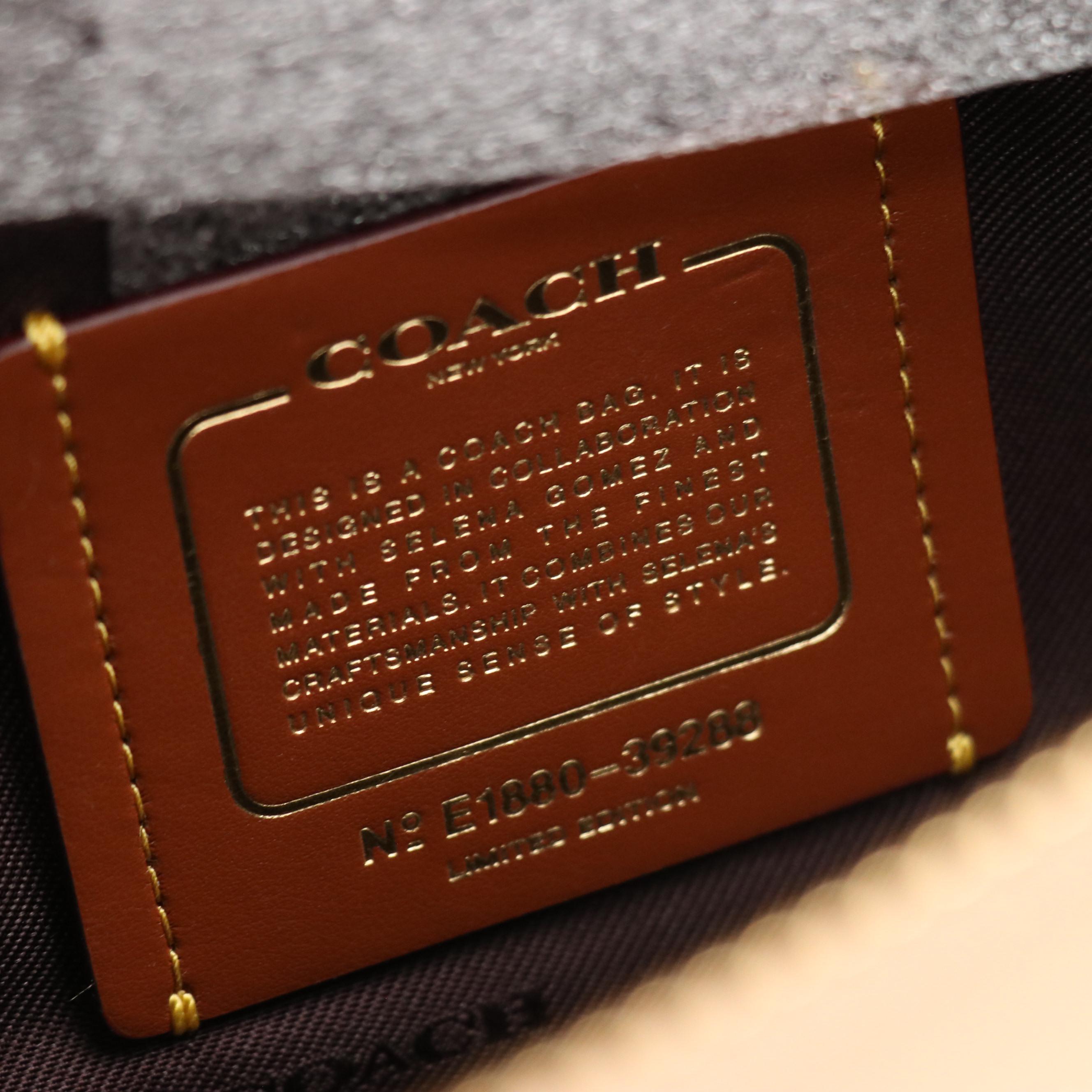 Coach x Selena Gomez Bond Bag 39288 and Coach Safari Mini Bag CW643