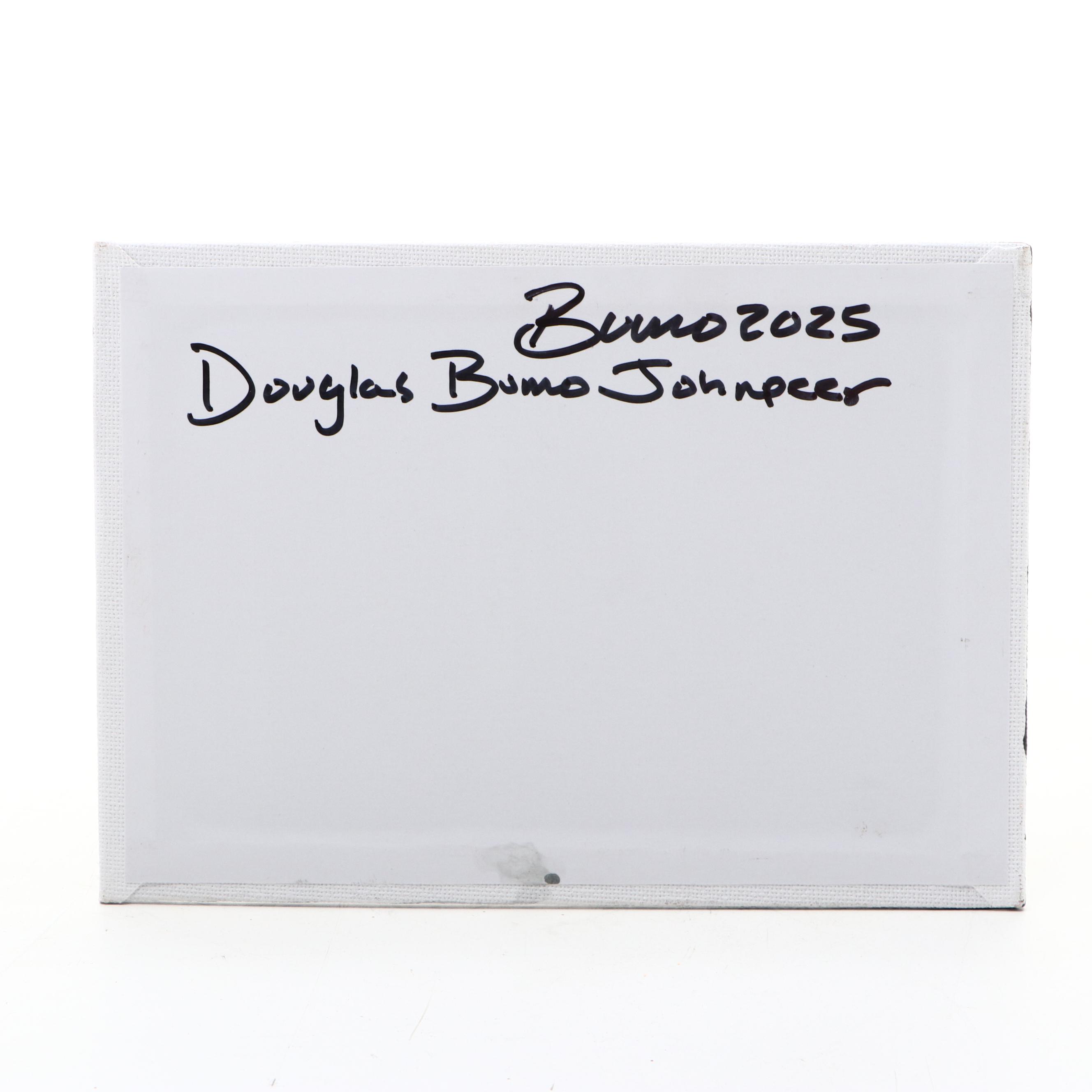 Doug "Bumo" Johnpeer Nocturne Forest Oil Painting, 2025