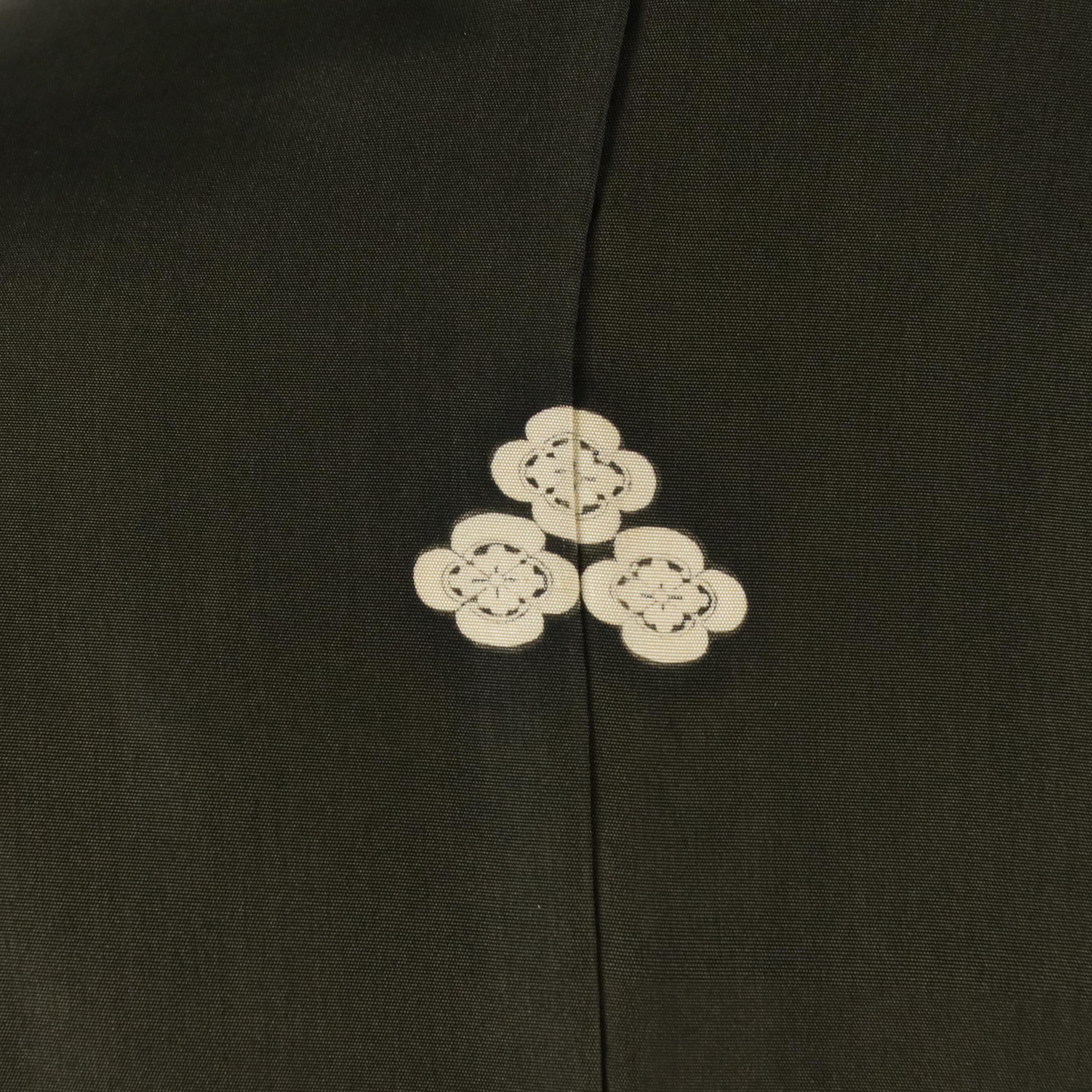 Men's Japanese Kuro Montsuki in Silk