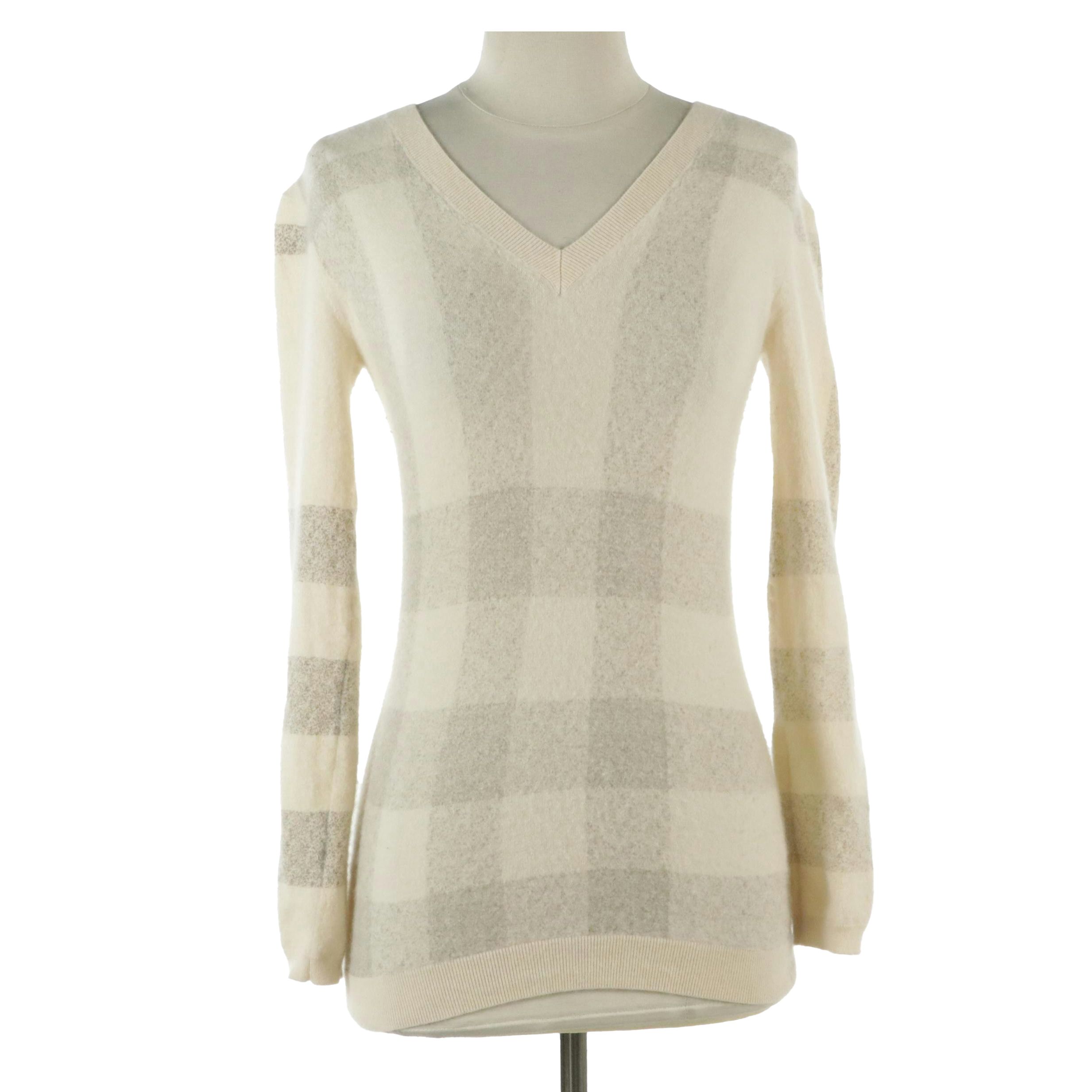Burberry London Cashmere V-Neck Sweater