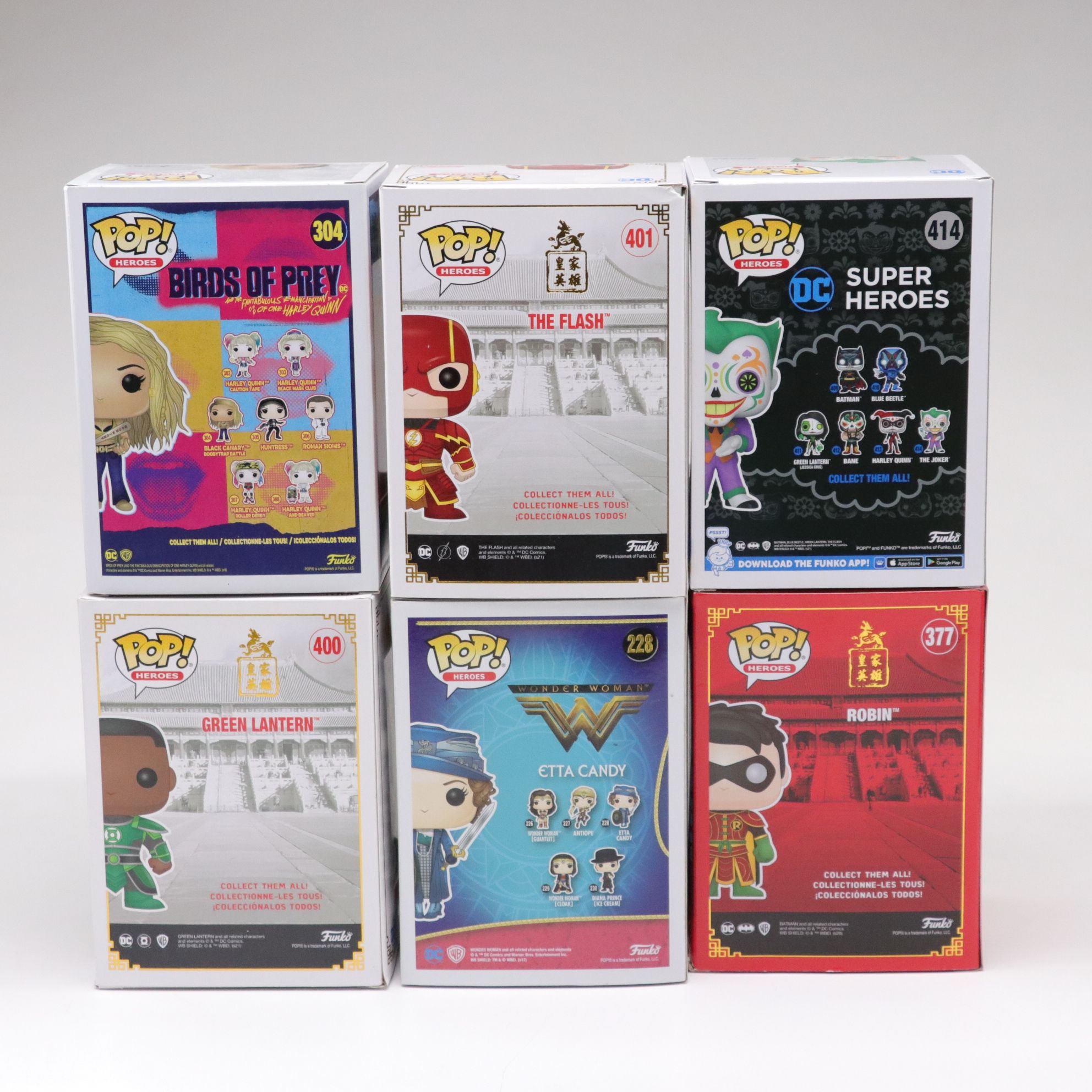 DC Comics Funko Pop! Vinyl Figurine Collection