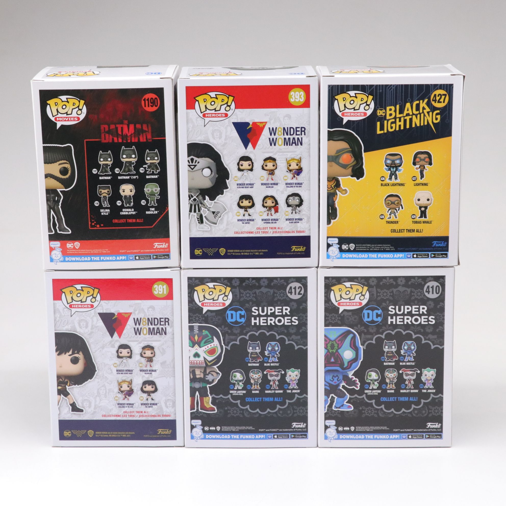 DC Comics Funko Pop! Vinyl Figurine Collection