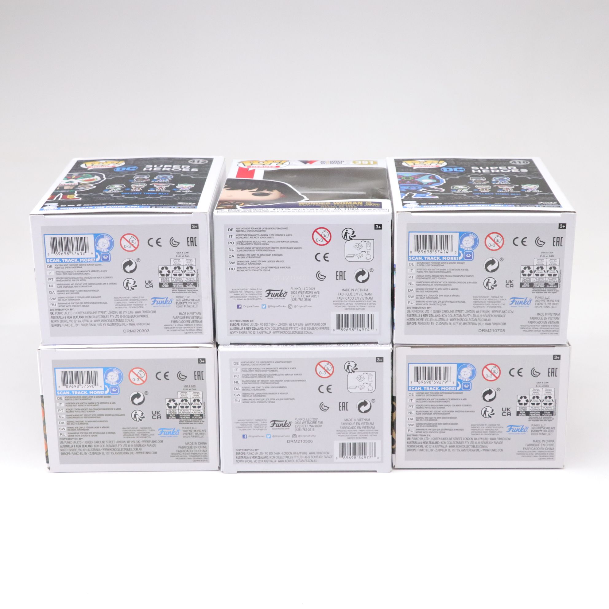 DC Comics Funko Pop! Vinyl Figurine Collection