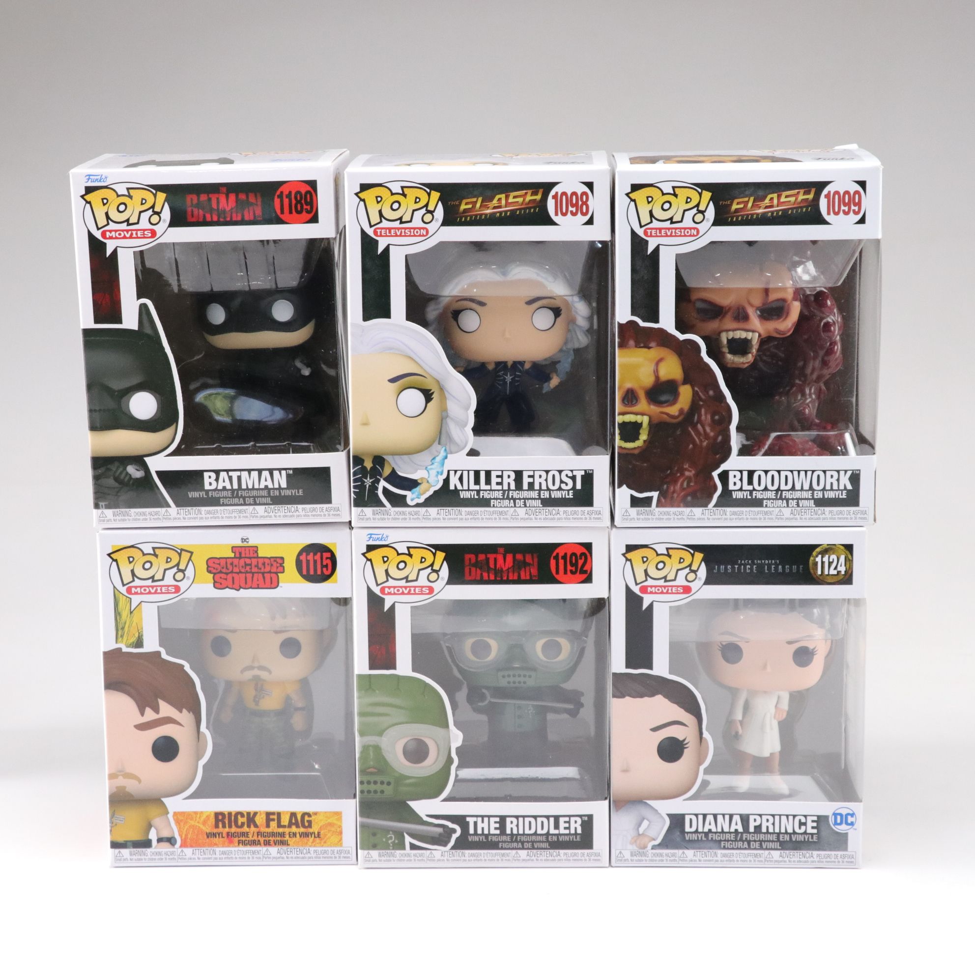 DC Comics Funko Pop! Vinyl Figurine Collection