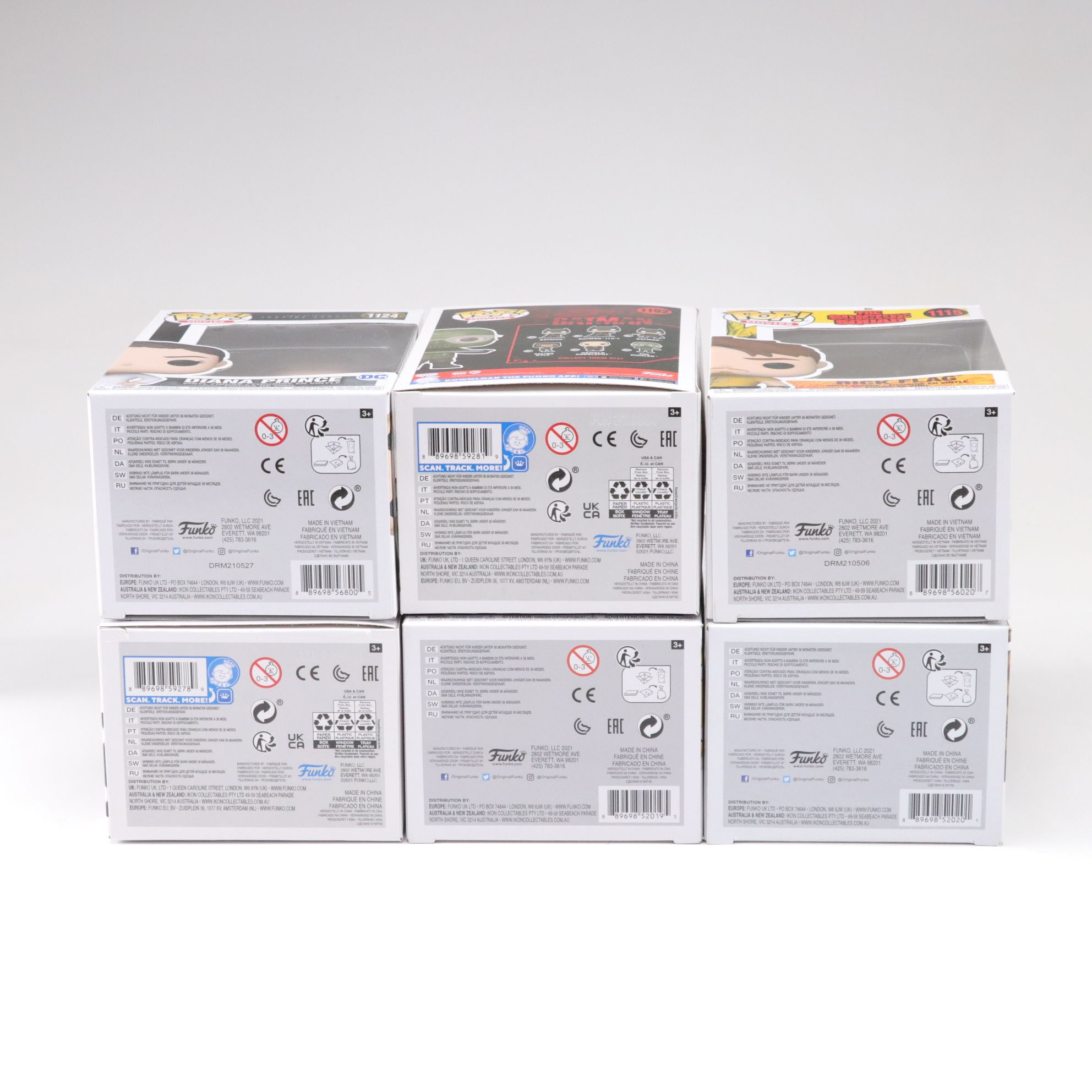 DC Comics Funko Pop! Vinyl Figurine Collection