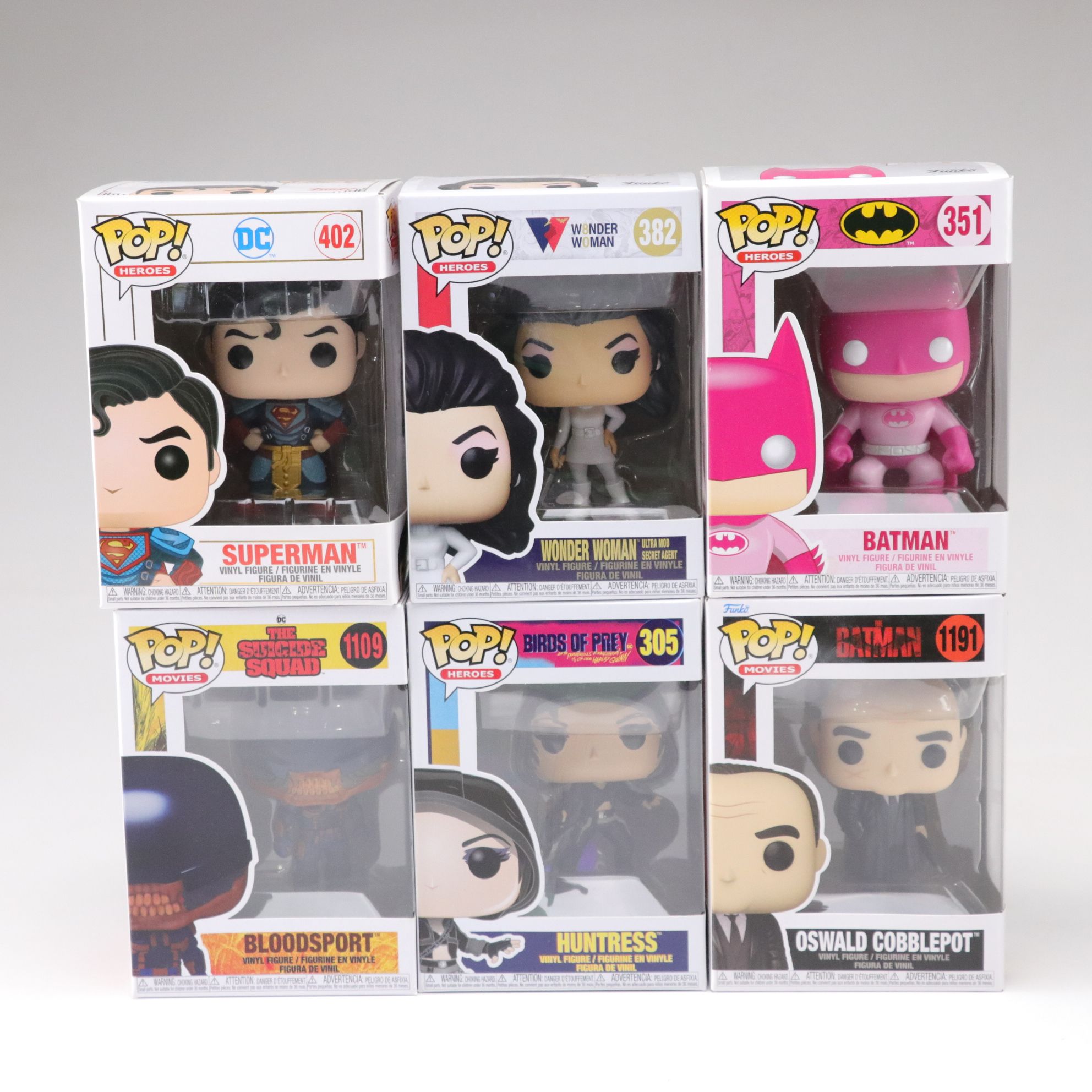 DC Comics Funko Pop! Vinyl Figurine Collection