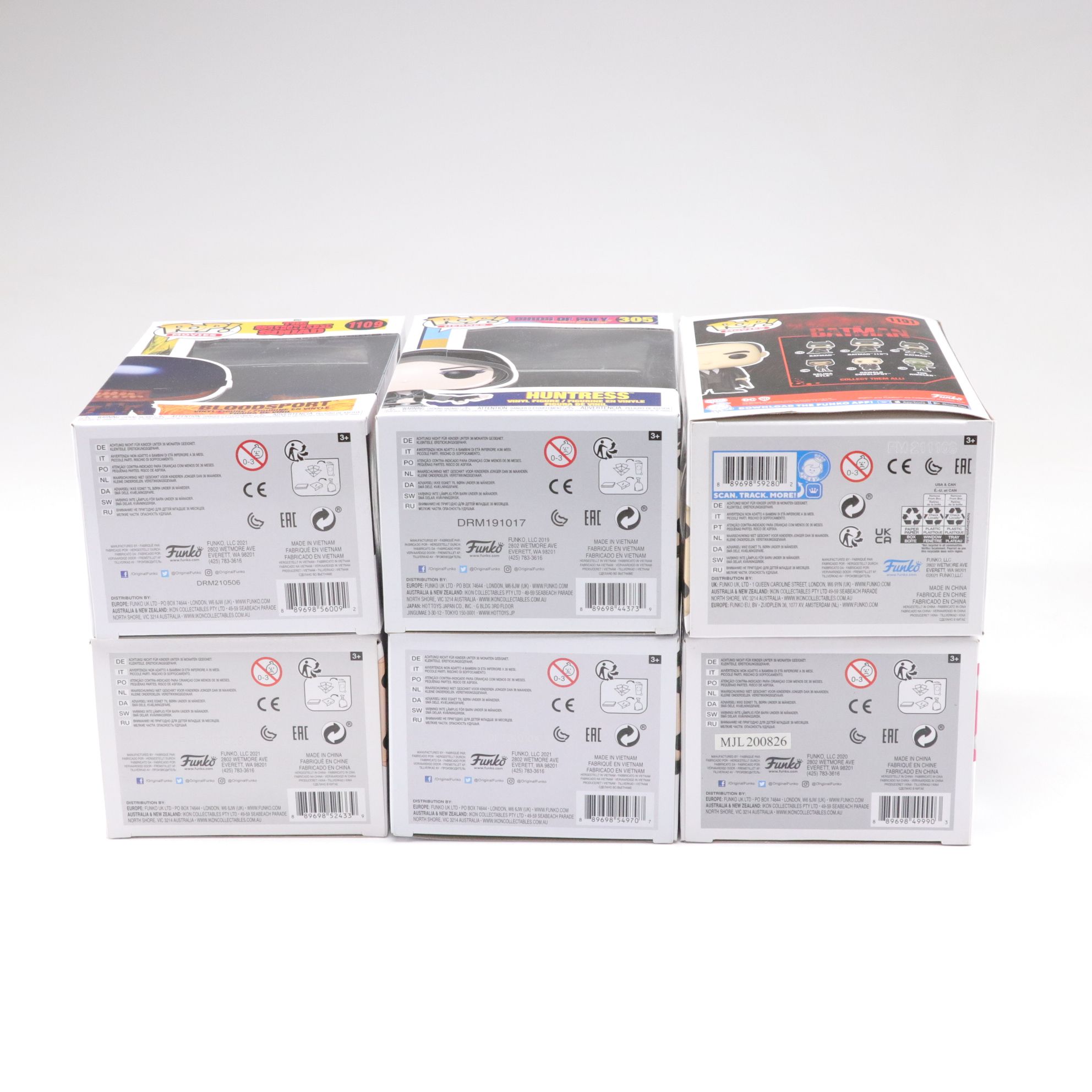 DC Comics Funko Pop! Vinyl Figurine Collection