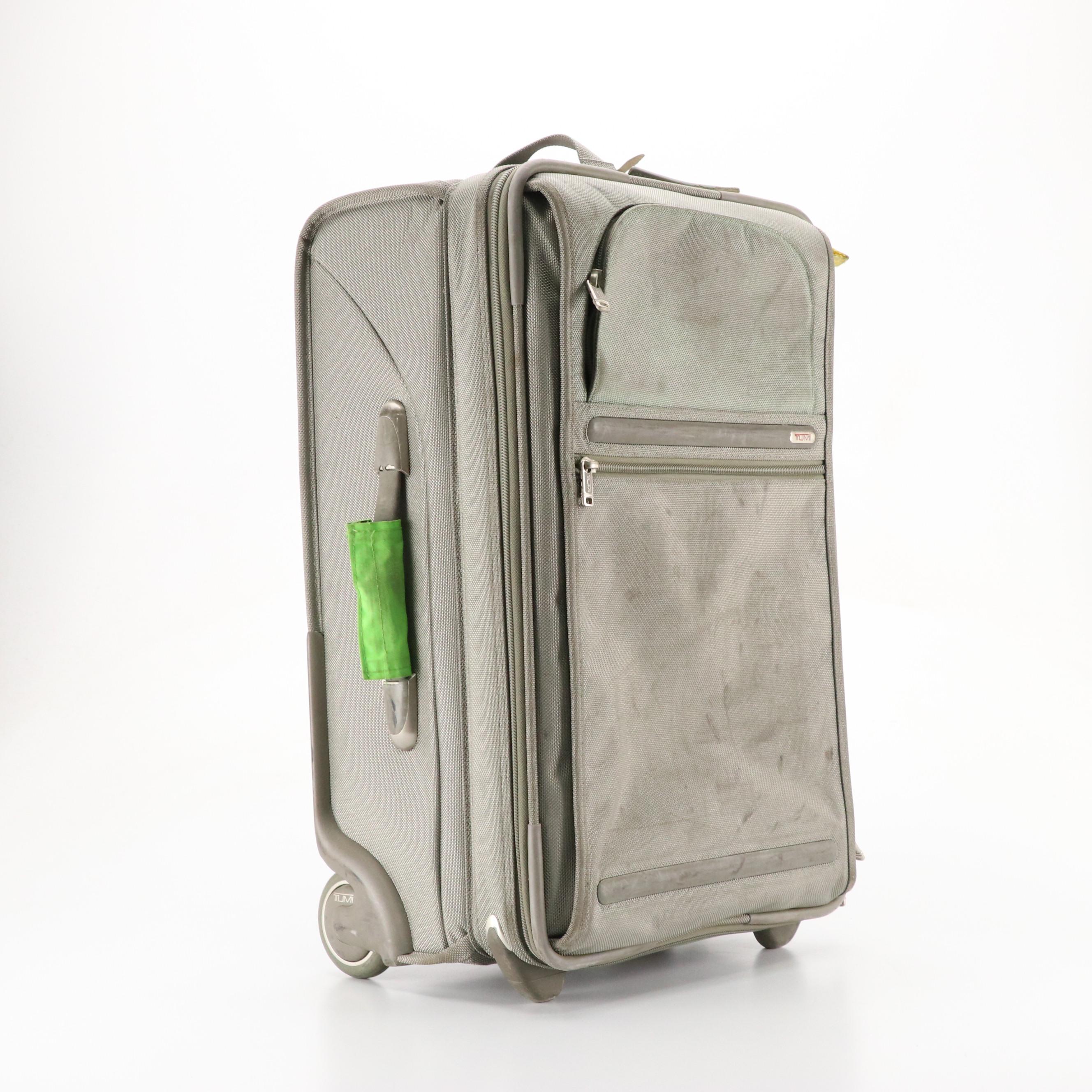 TUMI Silver Nylon 22" Rolling Luggage