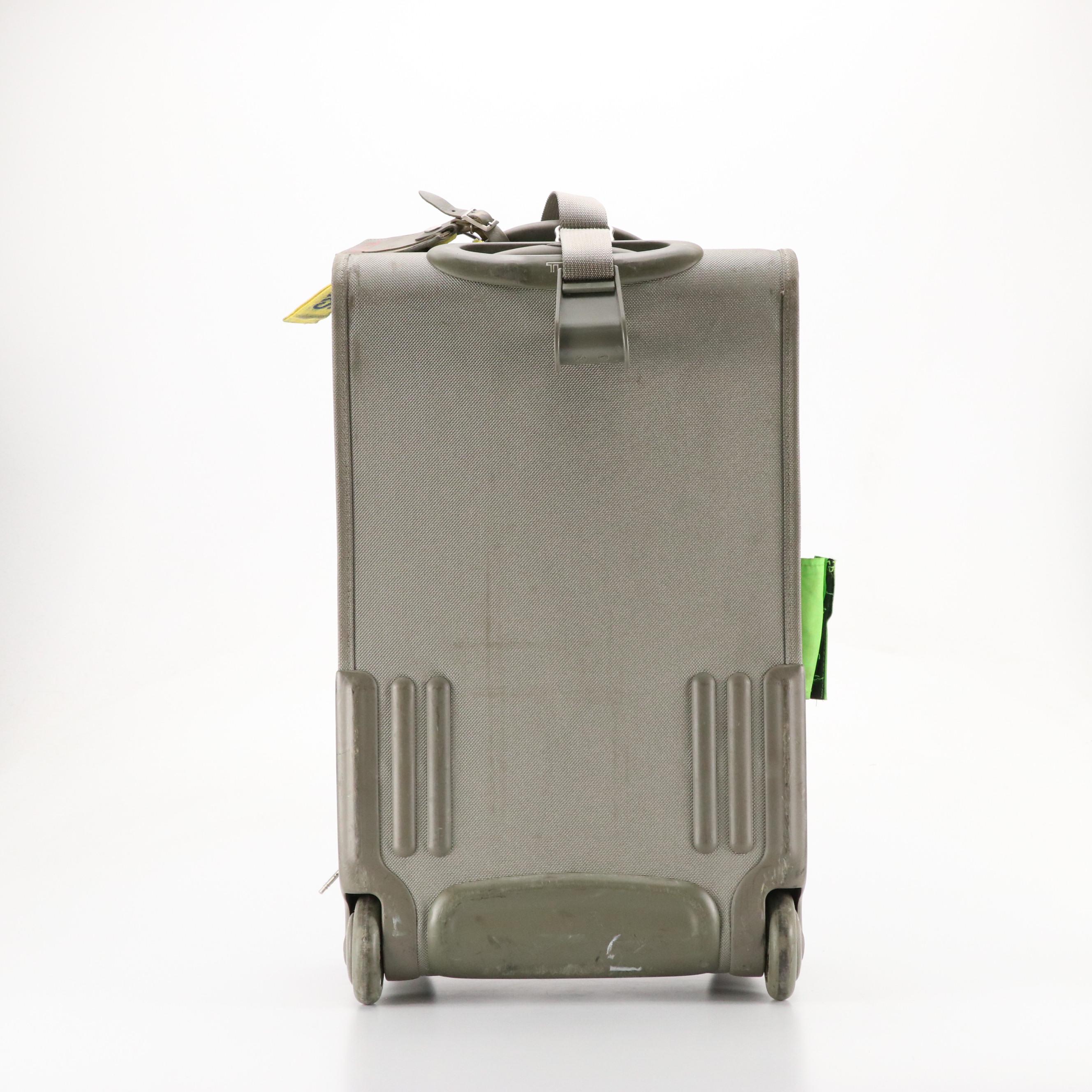 TUMI Silver Nylon 22" Rolling Luggage