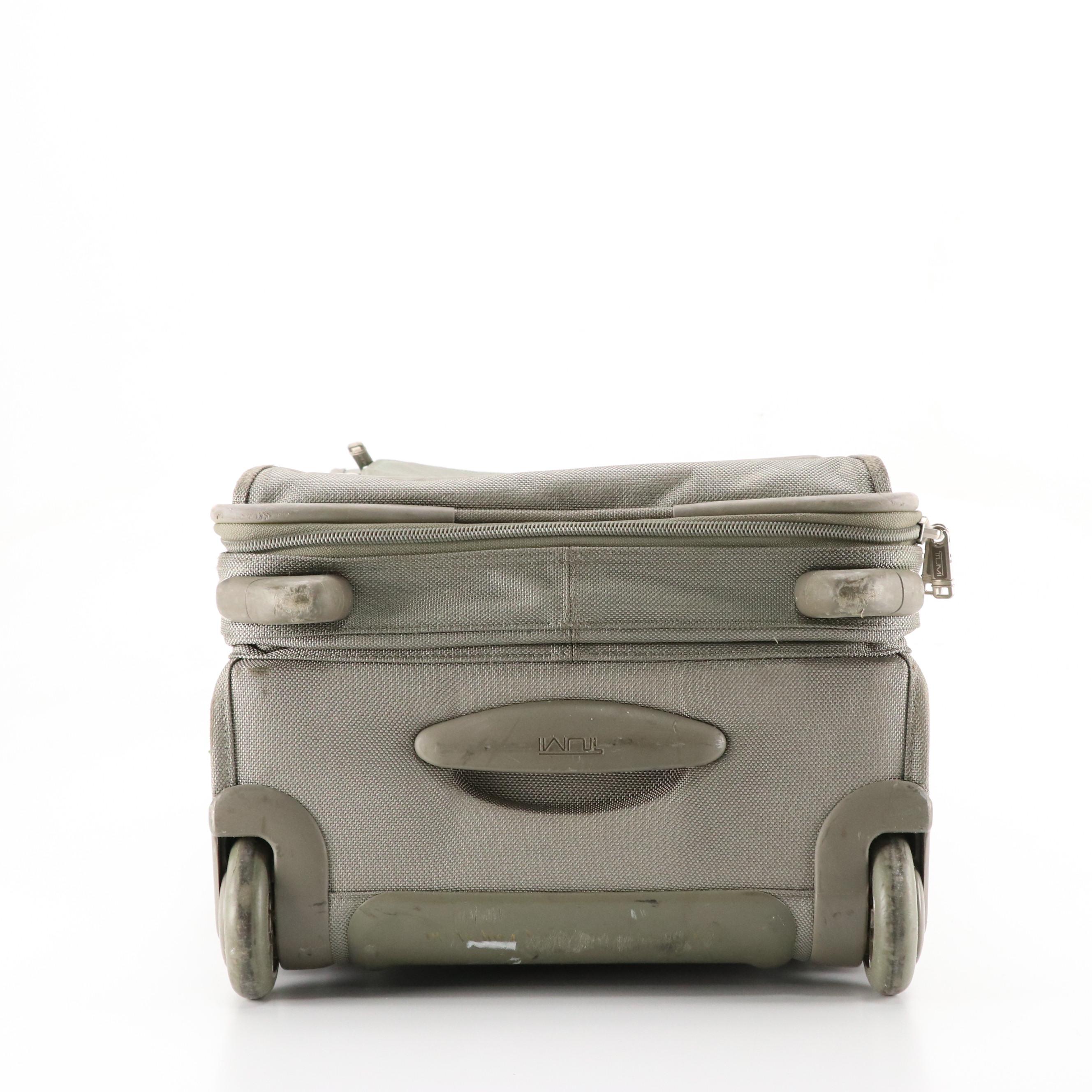 TUMI Silver Nylon 22" Rolling Luggage