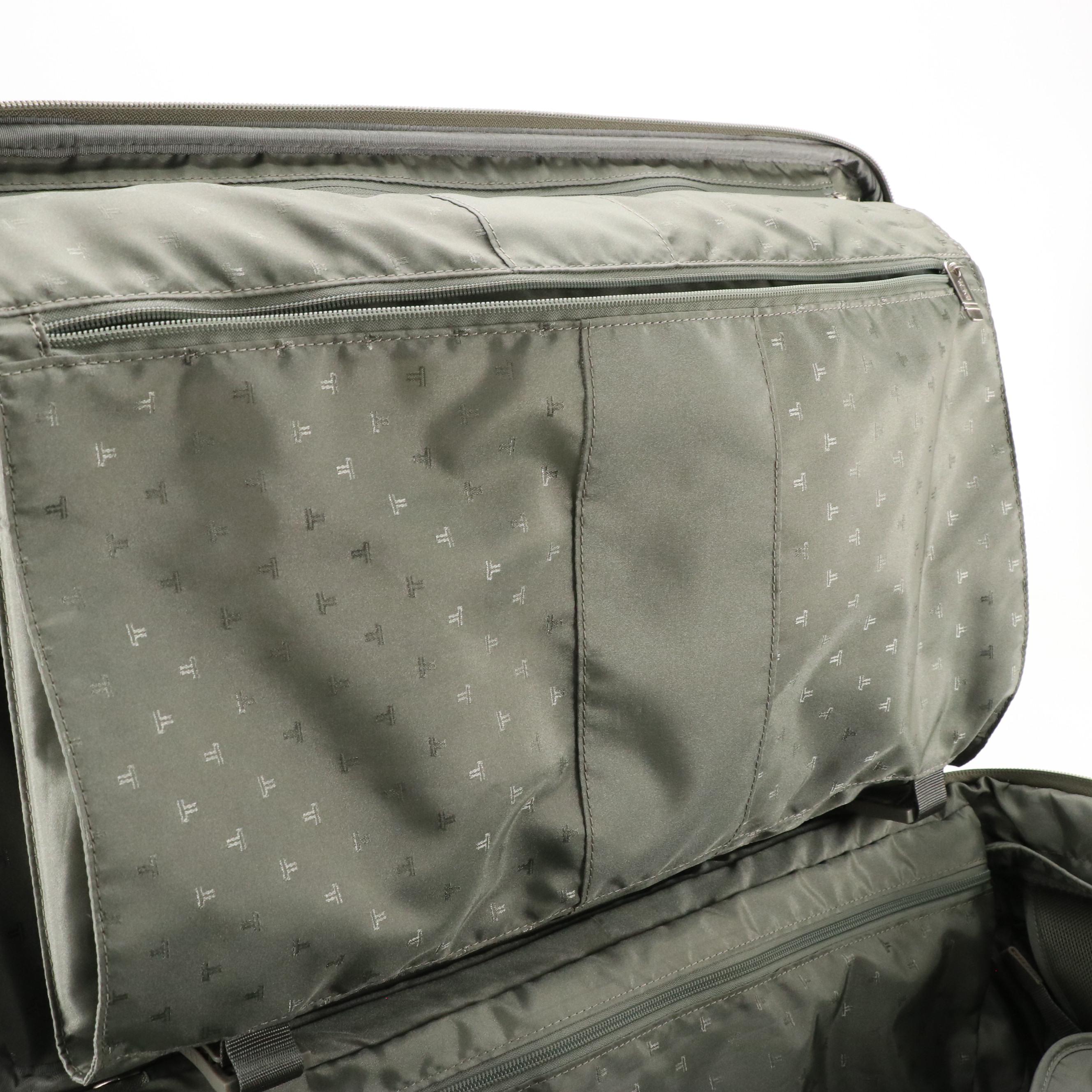 TUMI Silver Nylon 22" Rolling Luggage