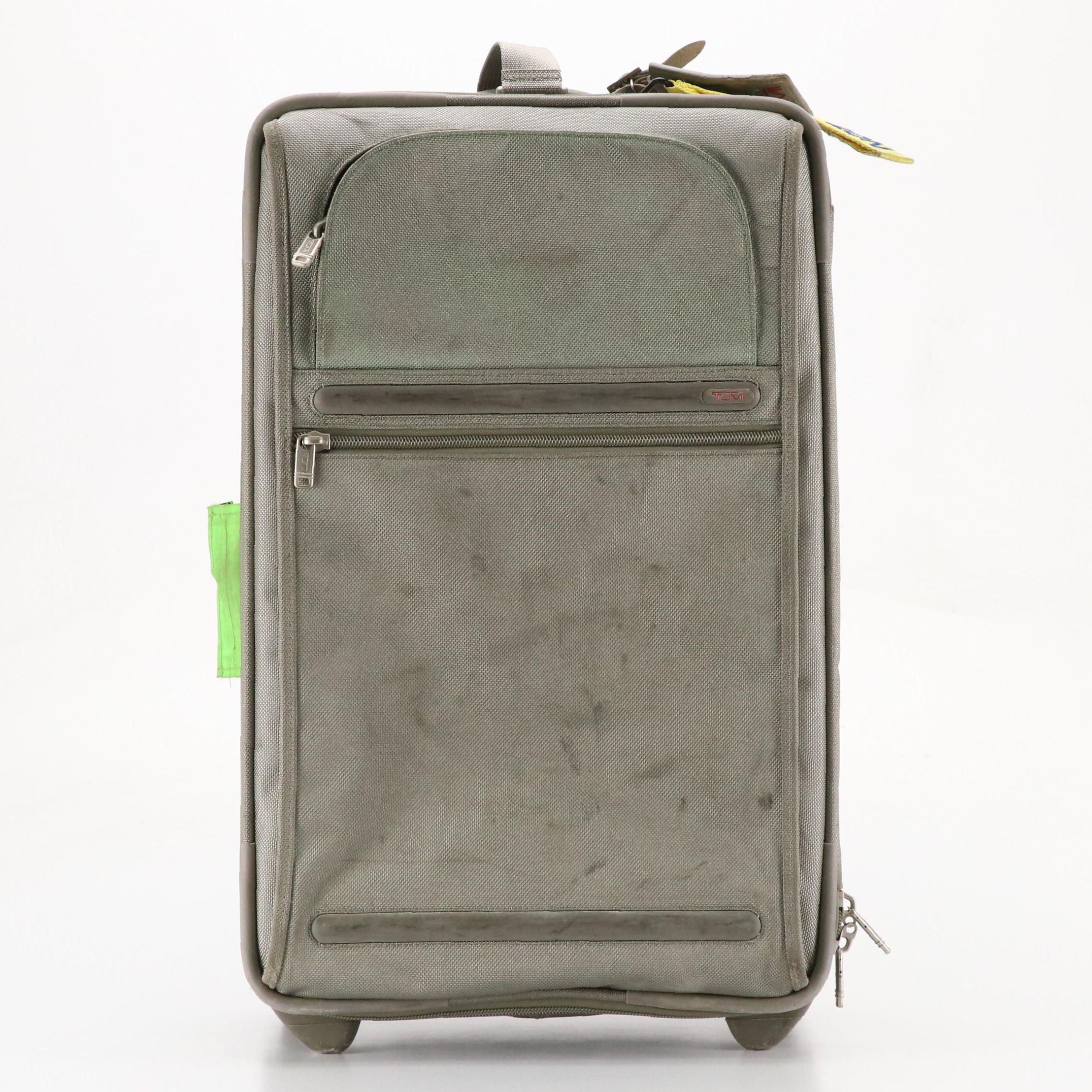 TUMI Silver Nylon 22" Rolling Luggage