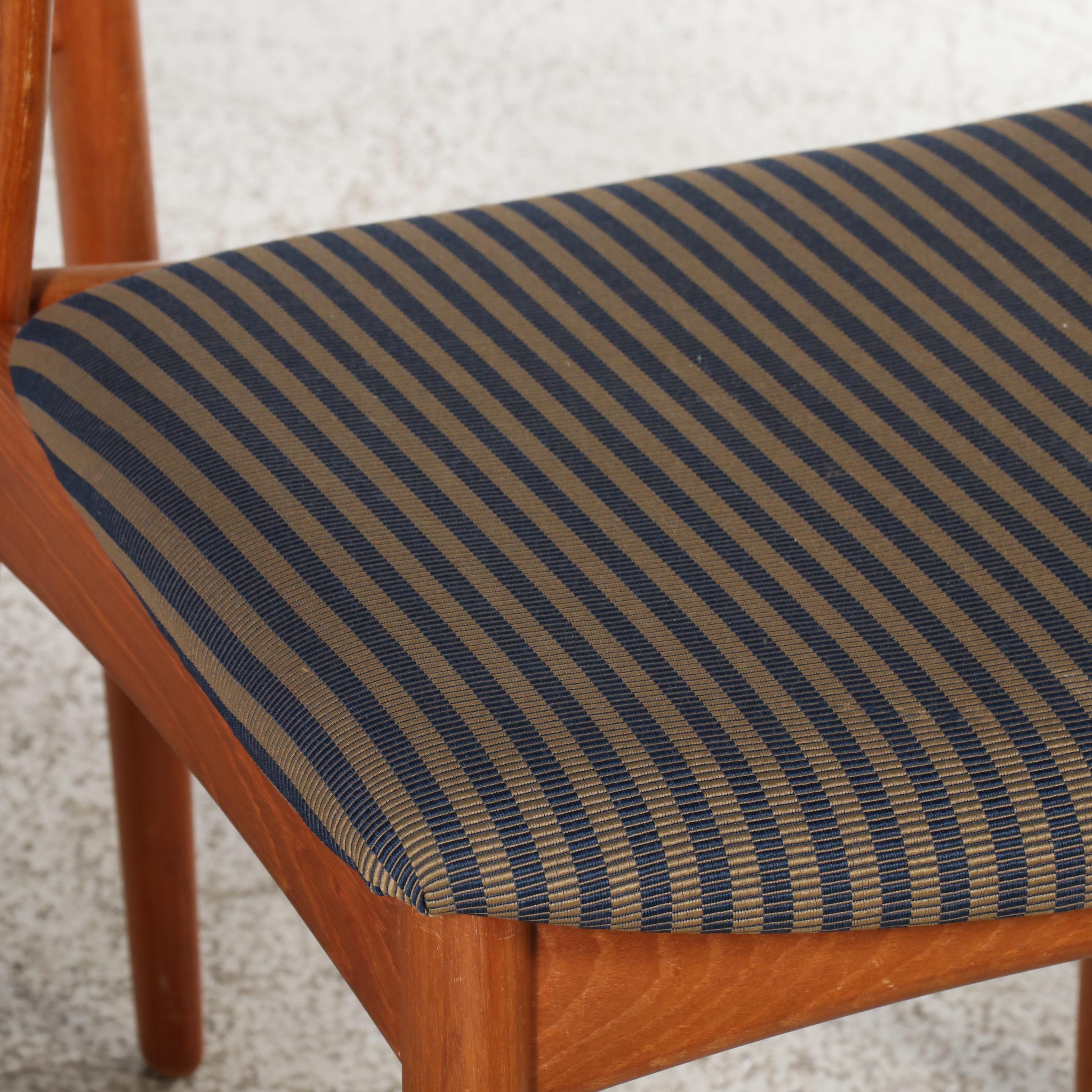 Set of Four Danish Modern Teak Side Chairs