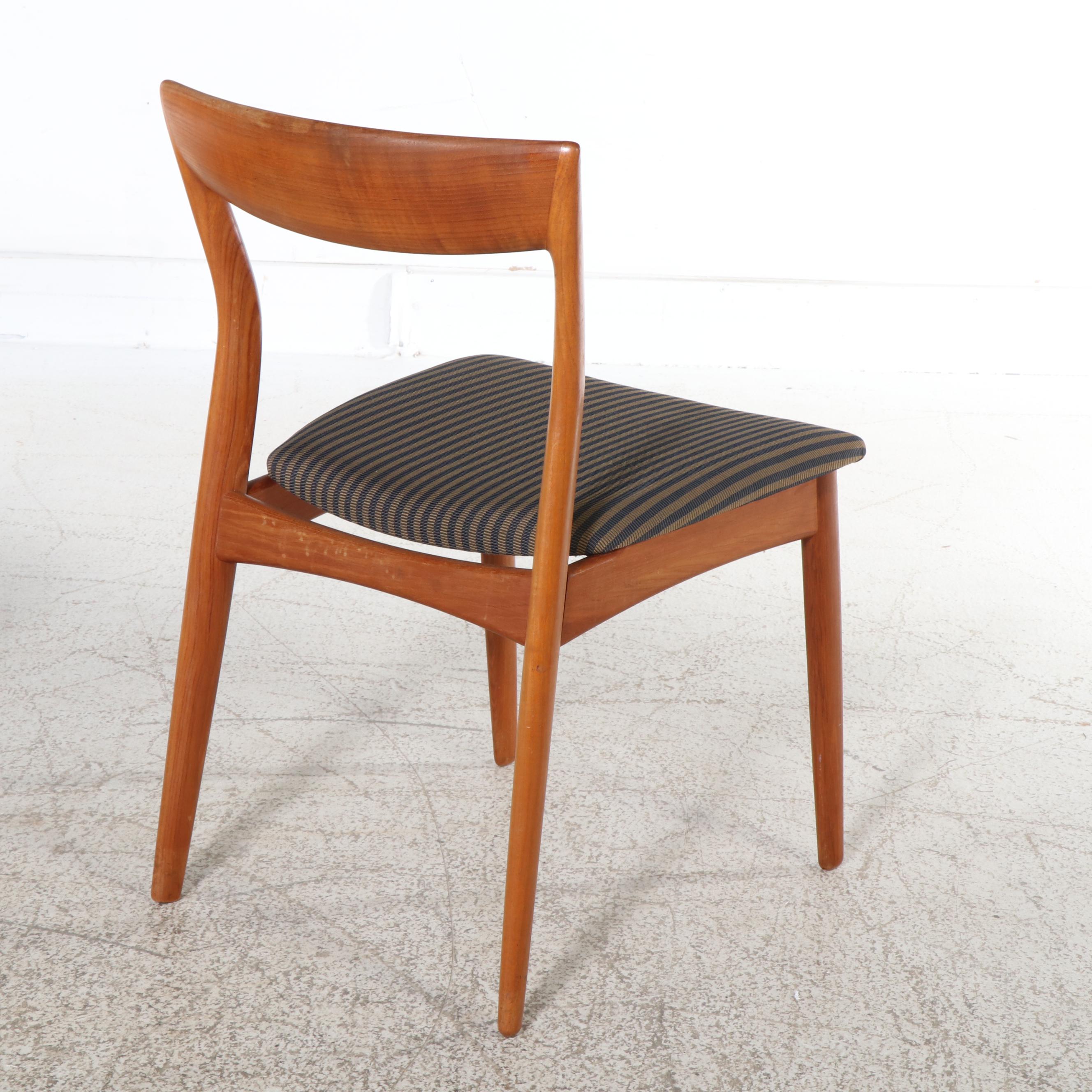 Set of Four Danish Modern Teak Side Chairs