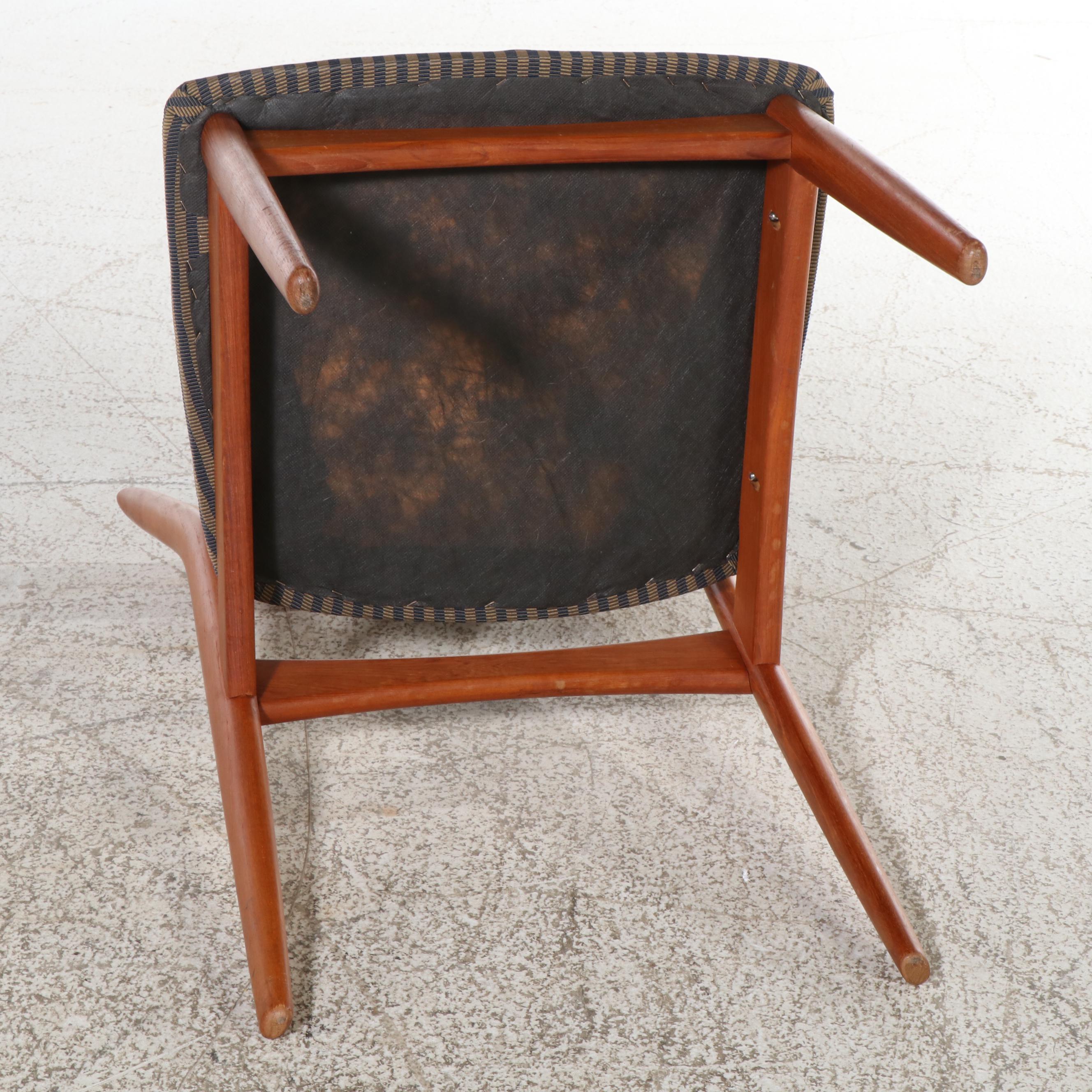 Set of Four Danish Modern Teak Side Chairs