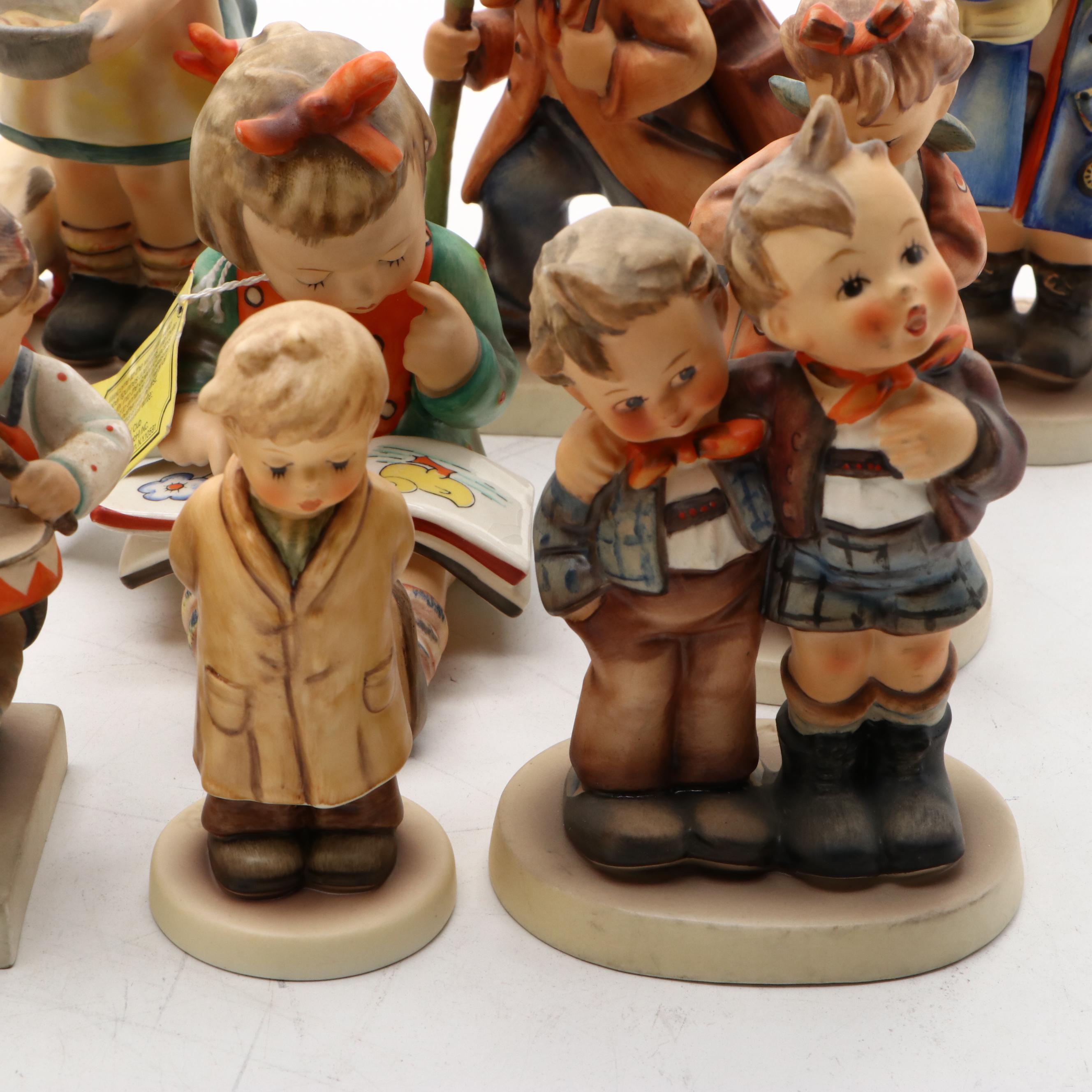 Goebel "Hear Ye, Hear Ye," "Goose Girl," and More Porcelain Figurines