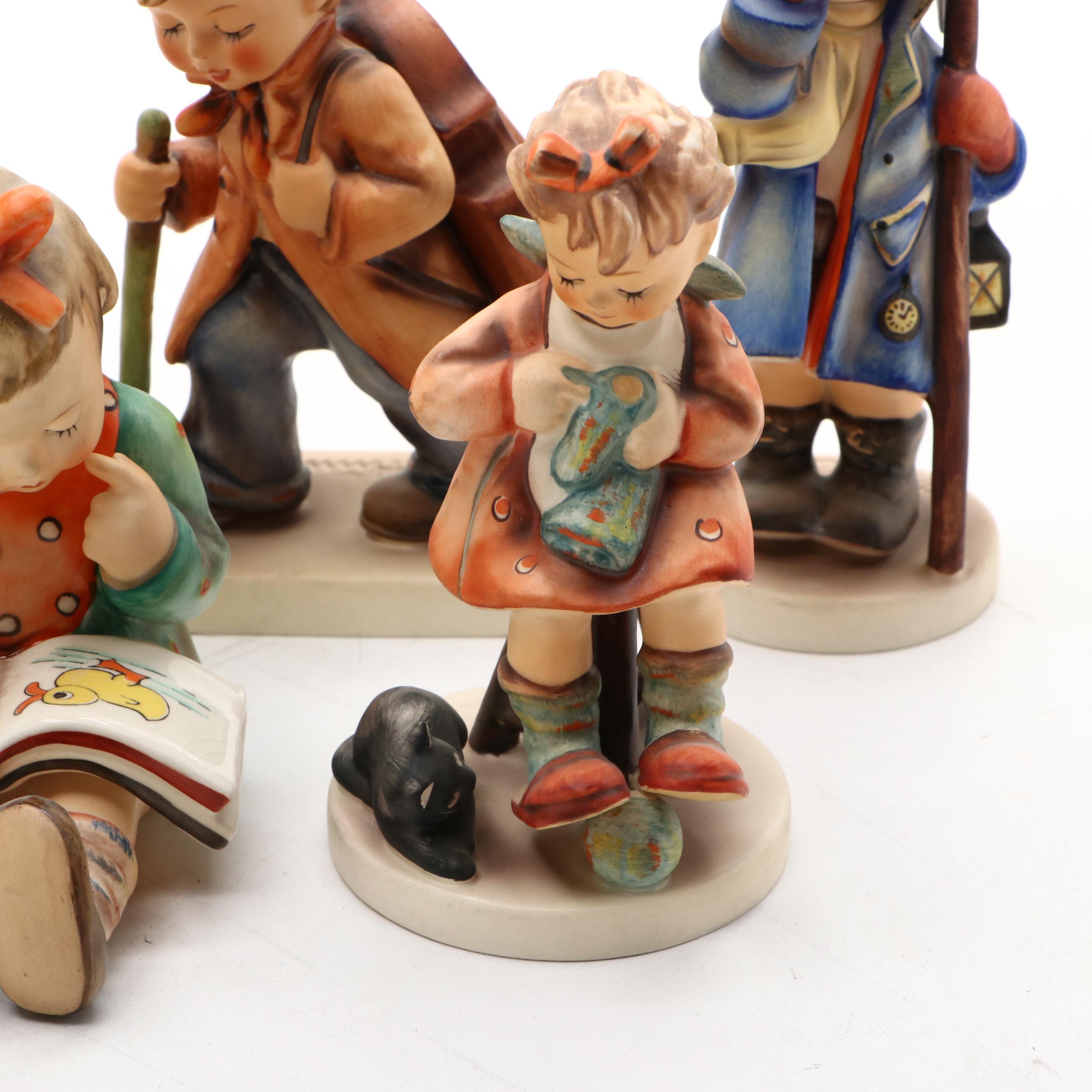 Goebel "Hear Ye, Hear Ye," "Goose Girl," and More Porcelain Figurines