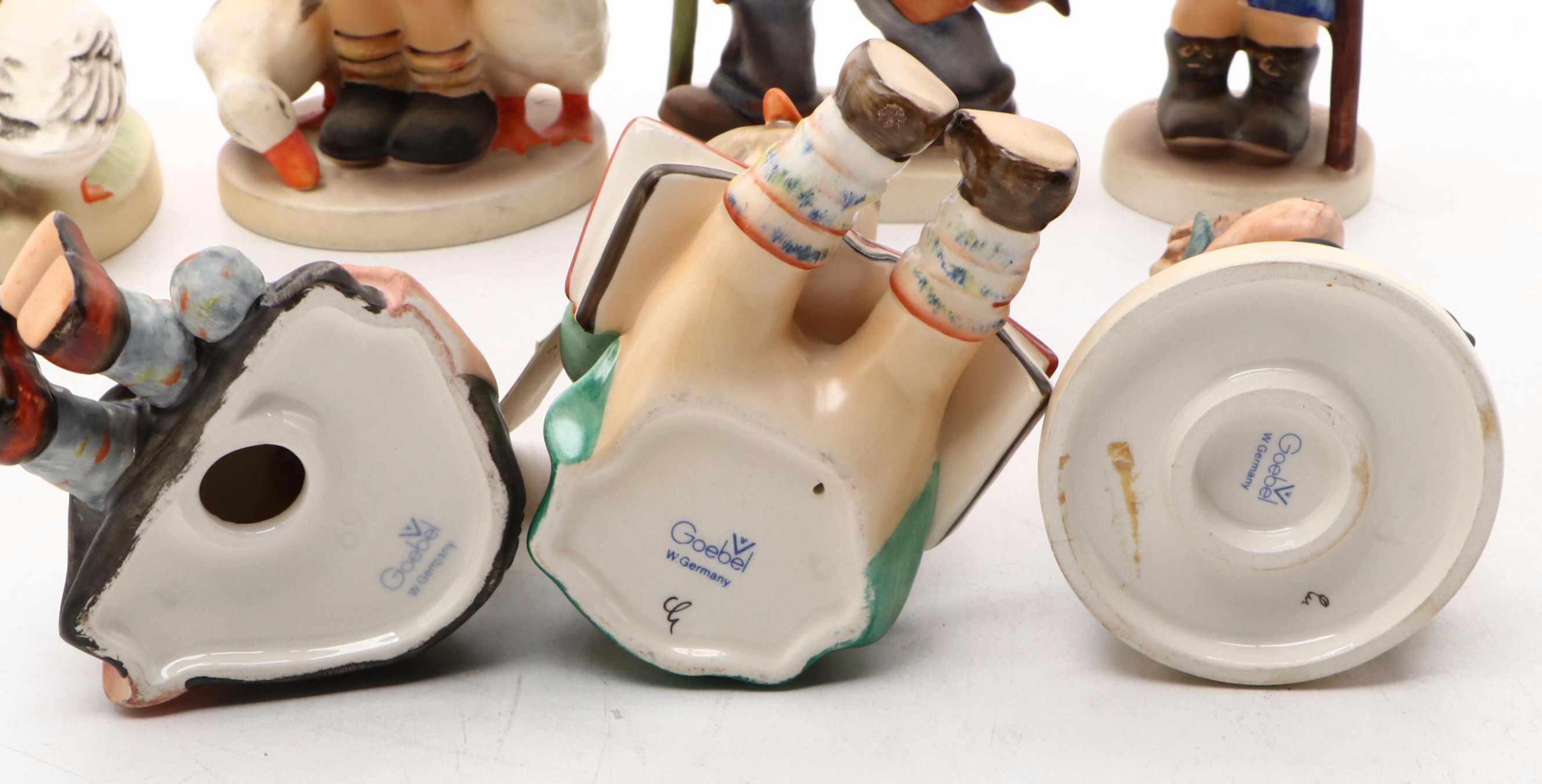 Goebel "Hear Ye, Hear Ye," "Goose Girl," and More Porcelain Figurines