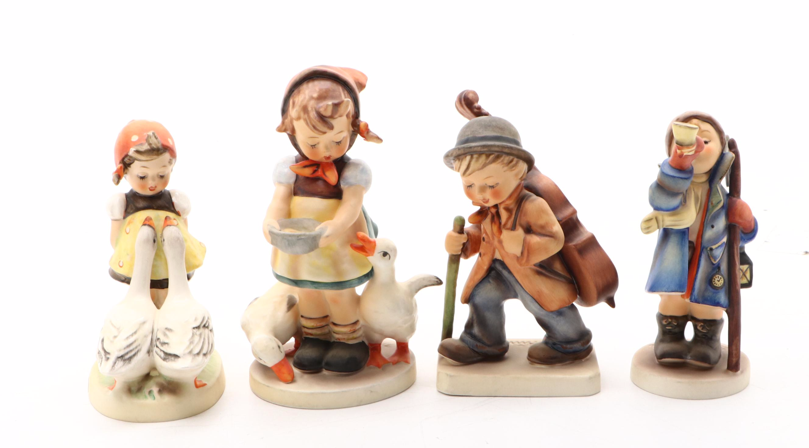 Goebel "Hear Ye, Hear Ye," "Goose Girl," and More Porcelain Figurines