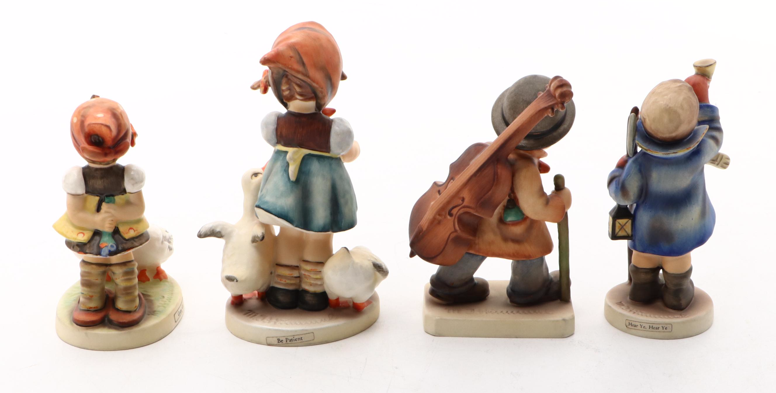 Goebel "Hear Ye, Hear Ye," "Goose Girl," and More Porcelain Figurines