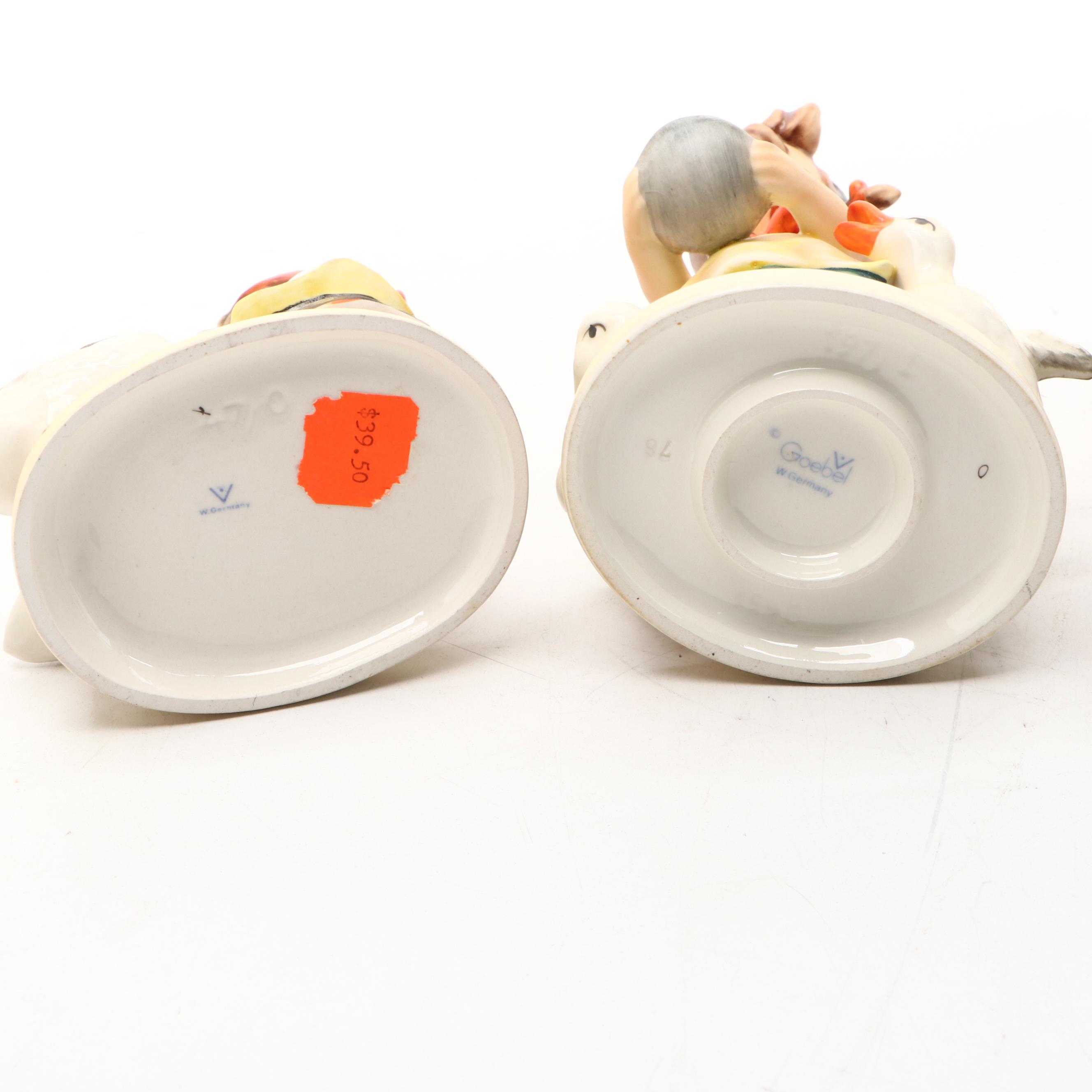 Goebel "Hear Ye, Hear Ye," "Goose Girl," and More Porcelain Figurines