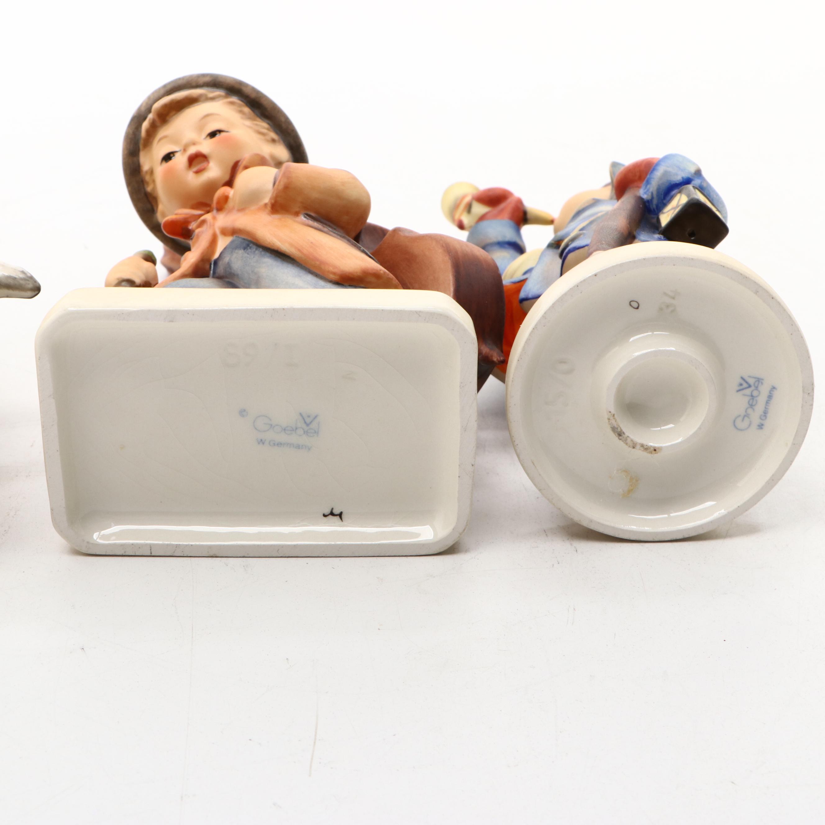 Goebel "Hear Ye, Hear Ye," "Goose Girl," and More Porcelain Figurines