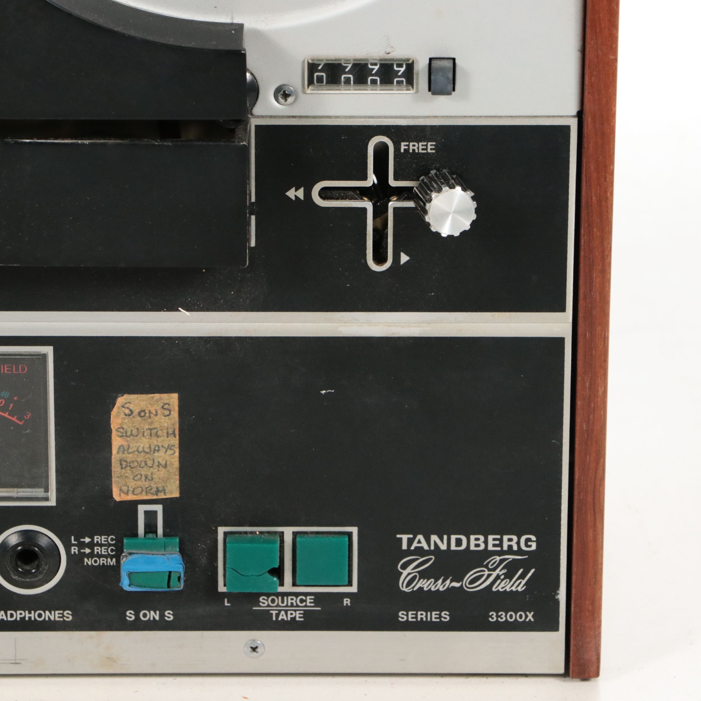 Tandberg Crossfield Series 3300X Tape Recorder, Late 20th Century
