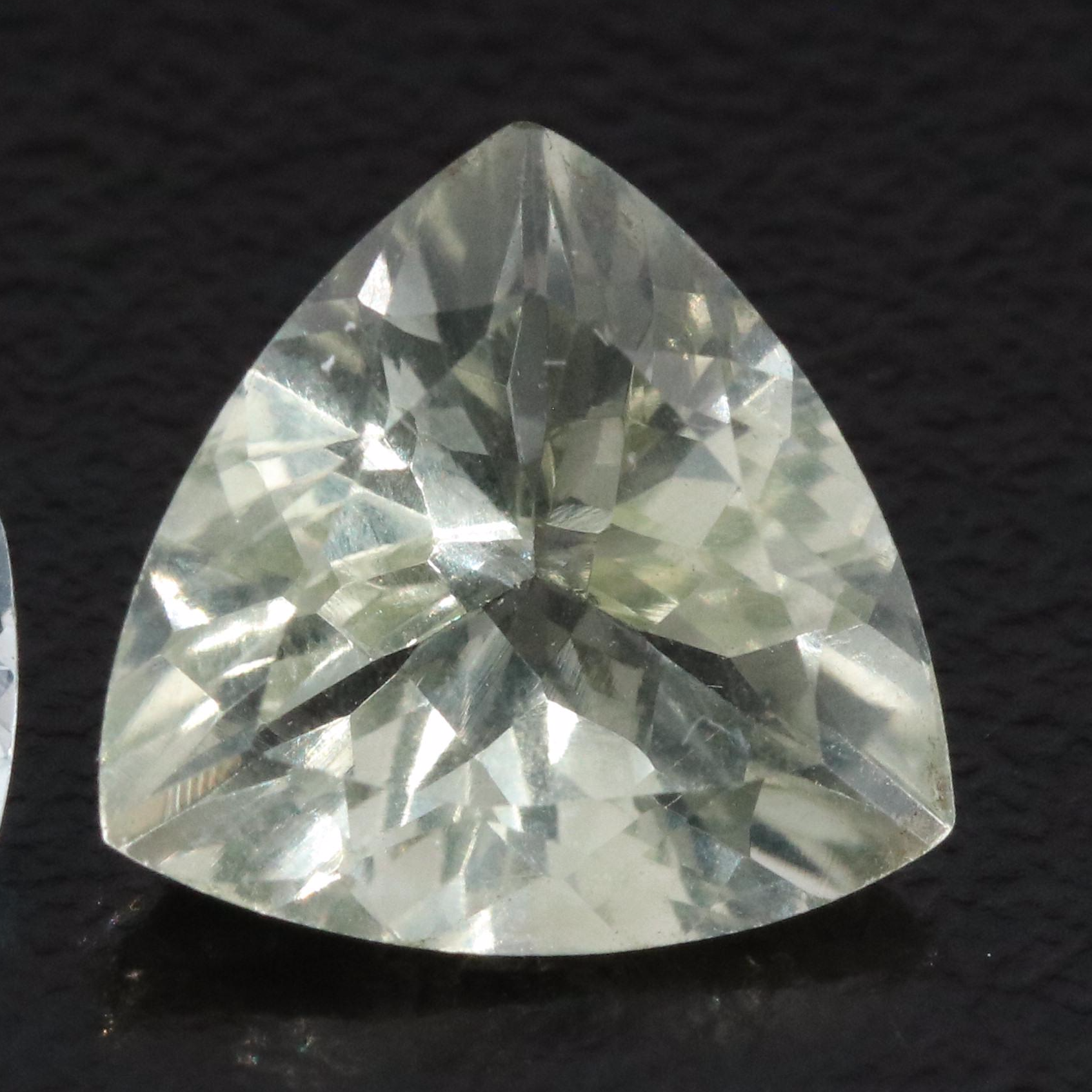 Loose 4.04 CTW Aquamarine and Prasiolite