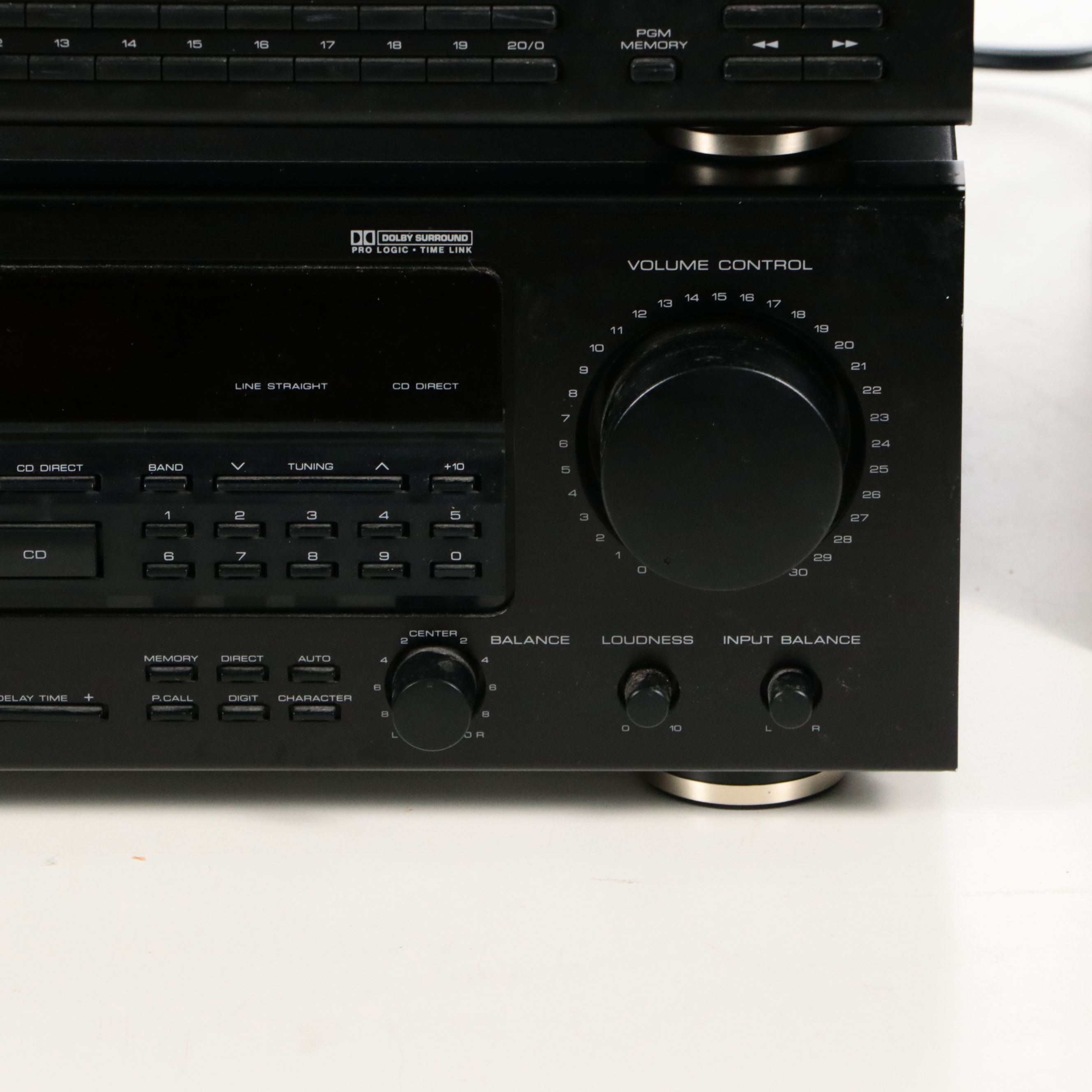 Kenwood Receiver with Audio Players, JBL LX600 Speakers and BSR Record Player