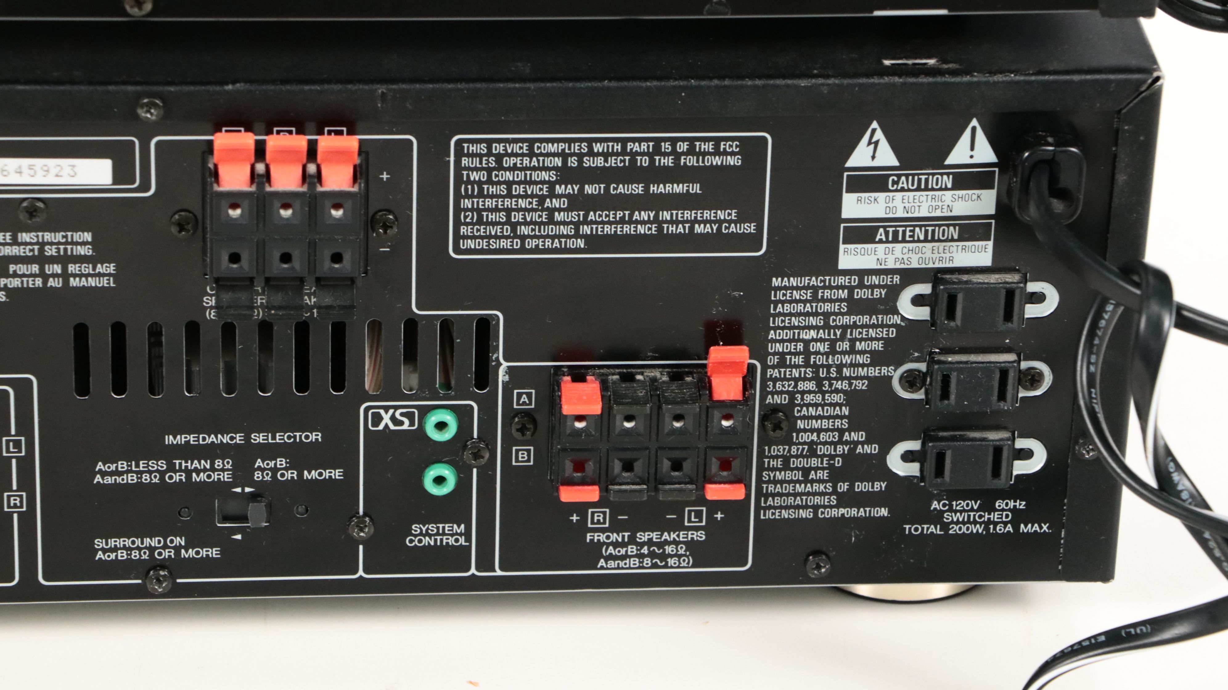 Kenwood Receiver with Audio Players, JBL LX600 Speakers and BSR Record Player