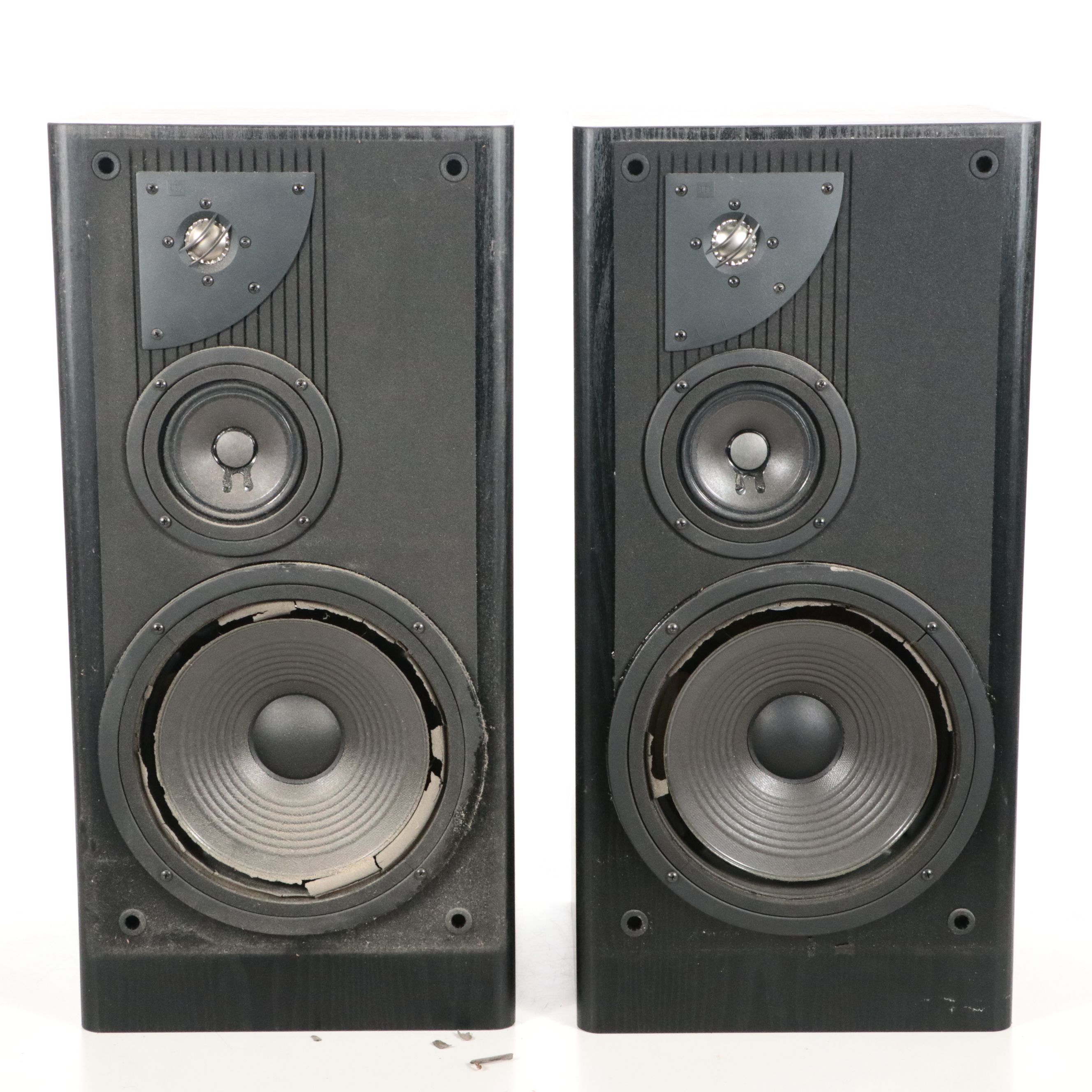 Kenwood Receiver with Audio Players, JBL LX600 Speakers and BSR Record Player