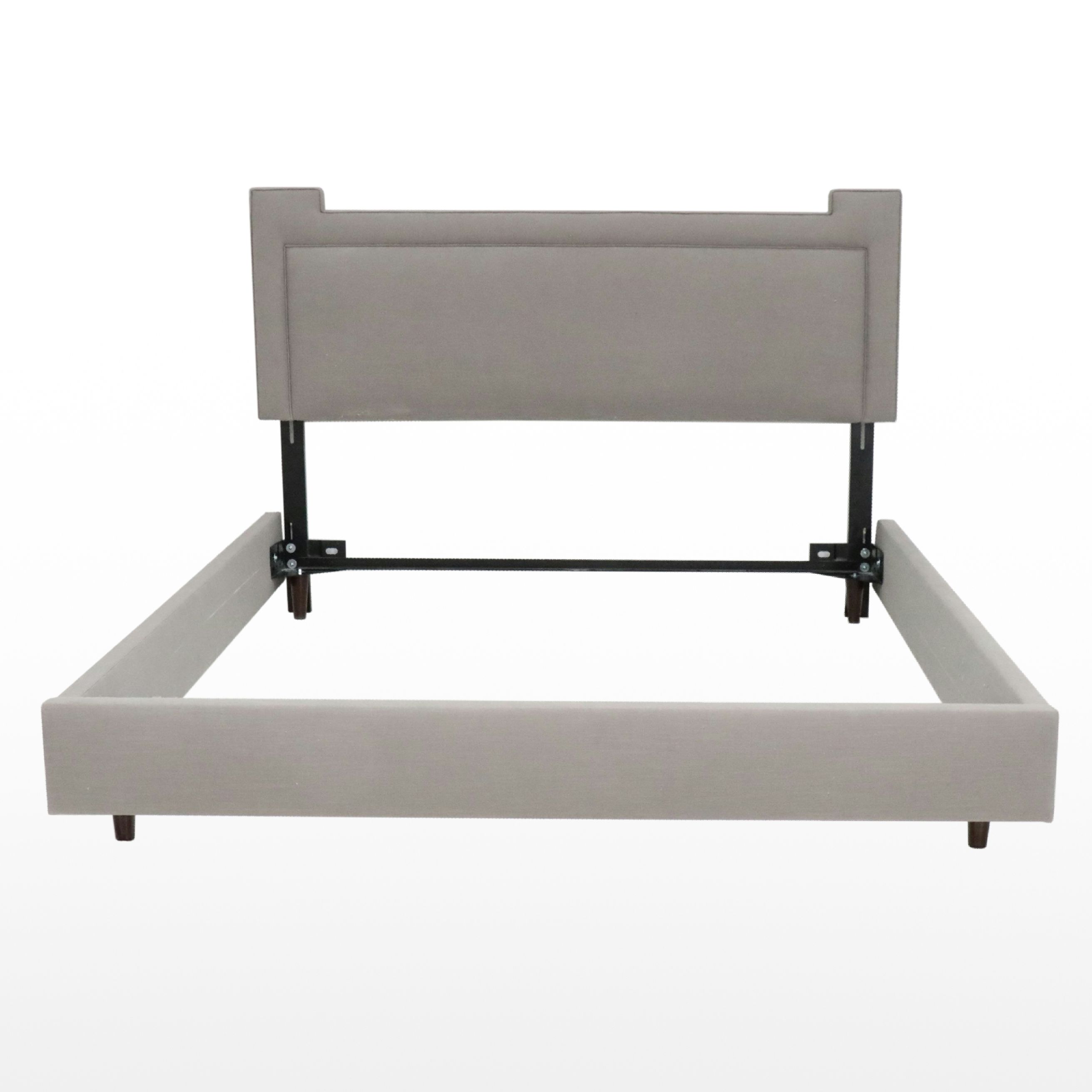 Skyline Furniture Contemporary Upholstered King Size Bed Frame