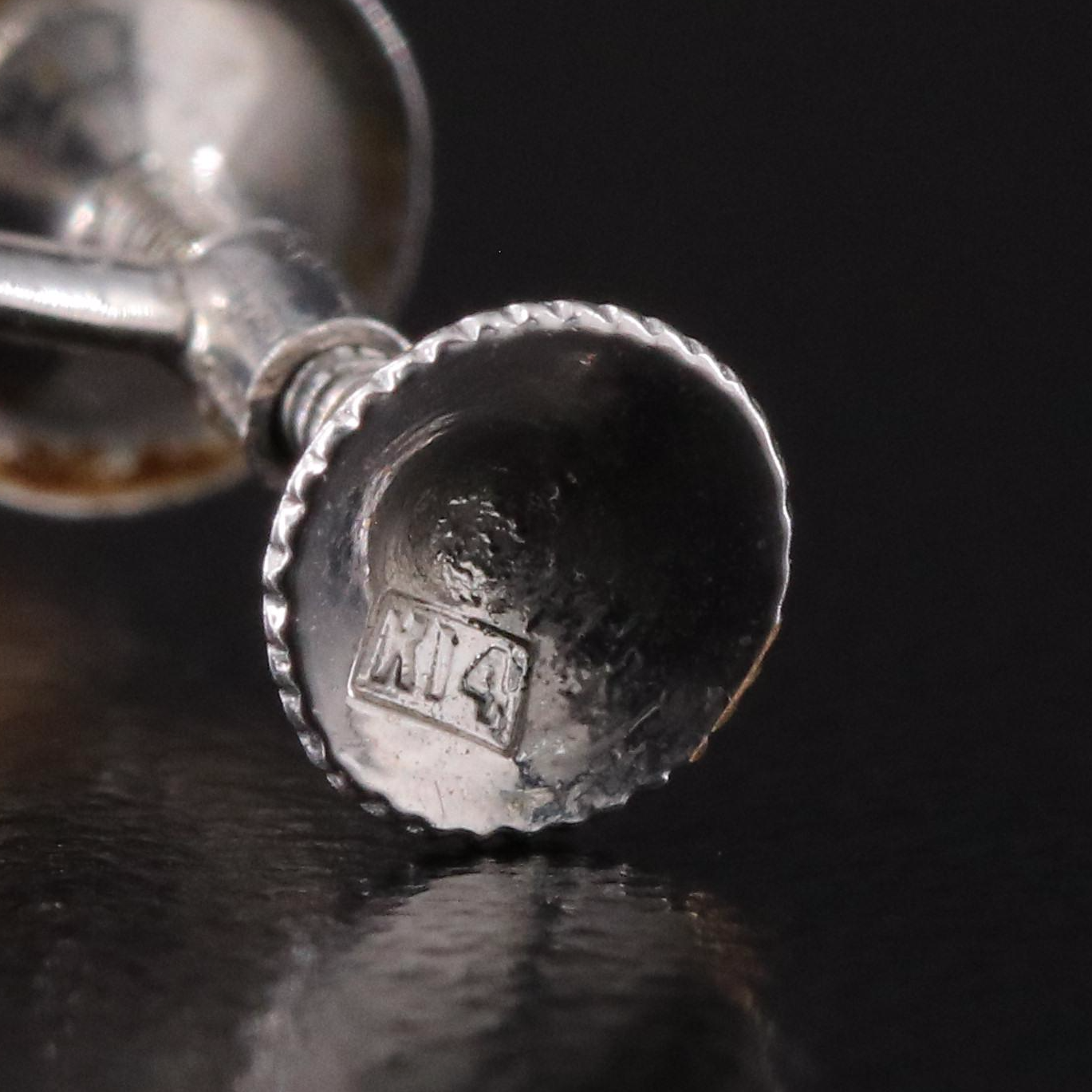 14K Cultured Pearl Non-Pierced Earrings