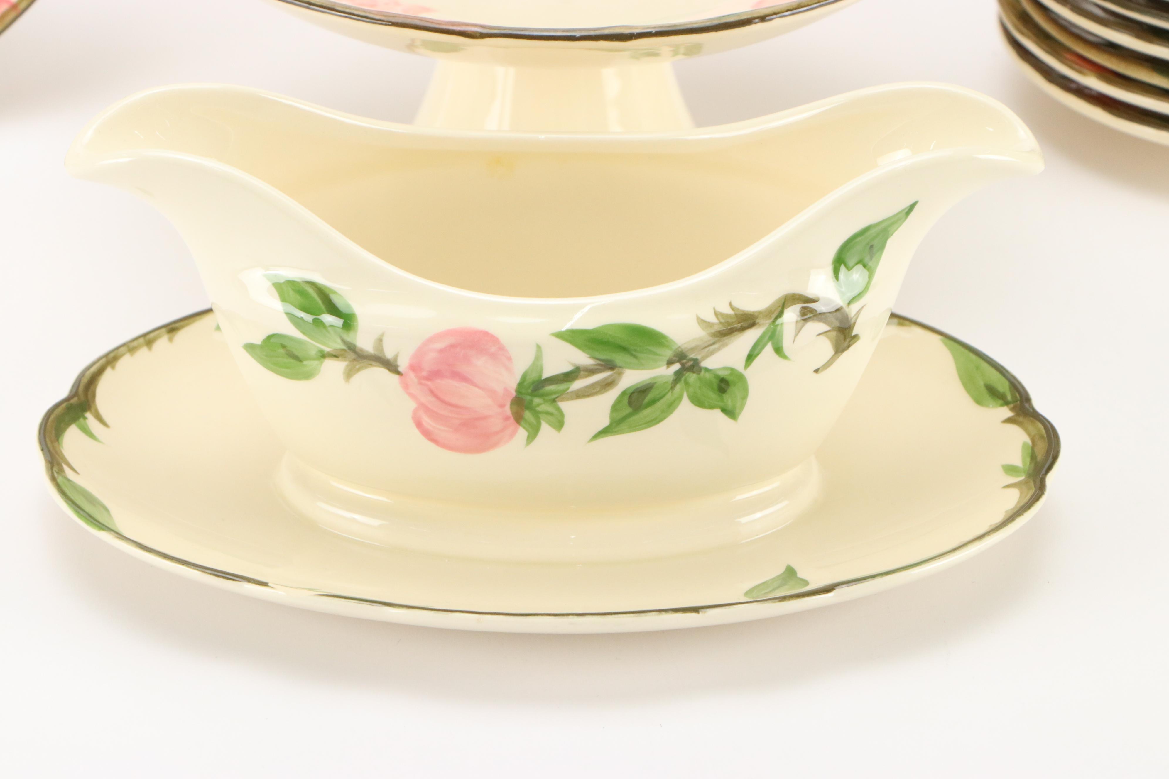 Franciscan "Desert Rose" Ceramic Dinnerware, 1941–1984