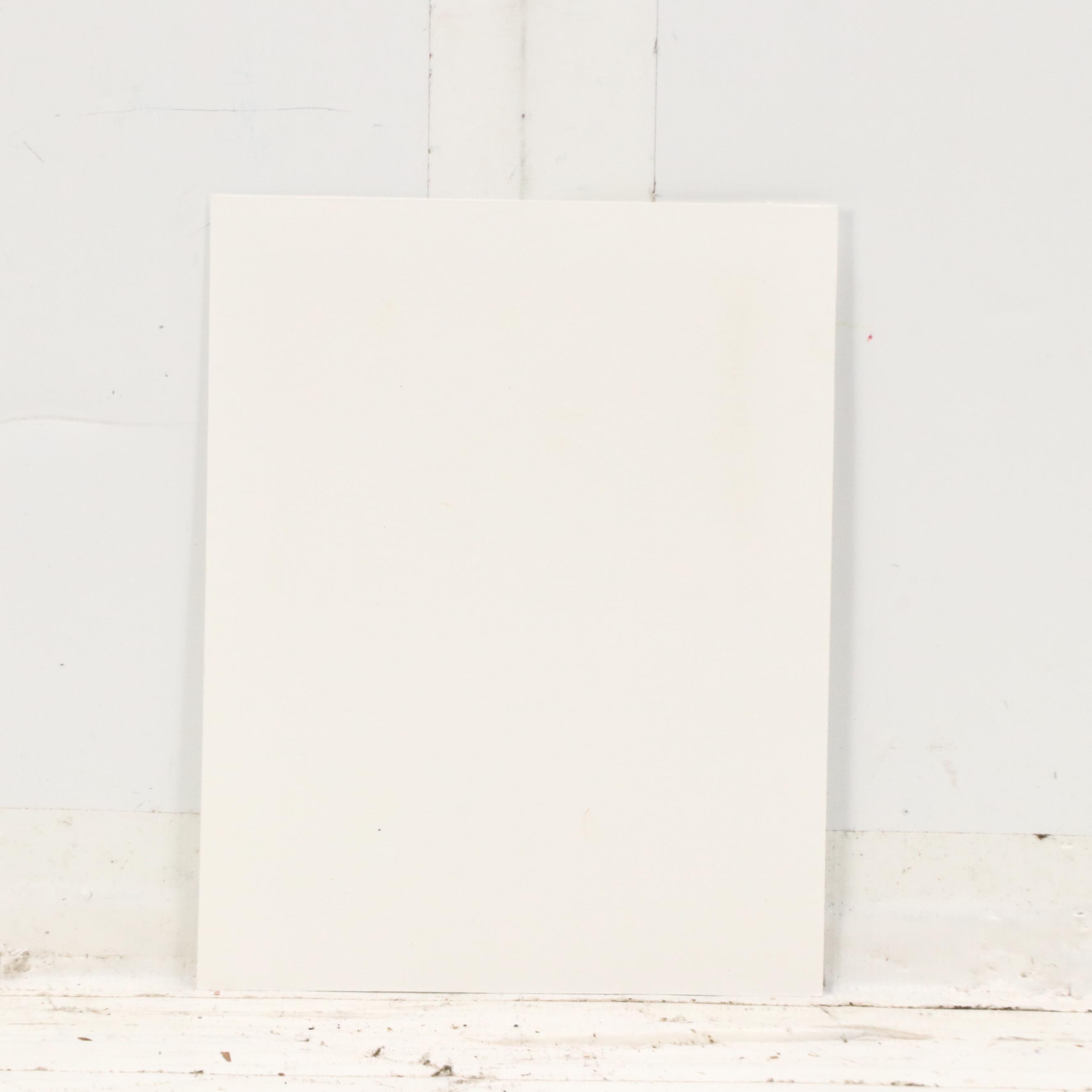 Clare Dunn Linocut on Paper "Hideaway Honey," 2016