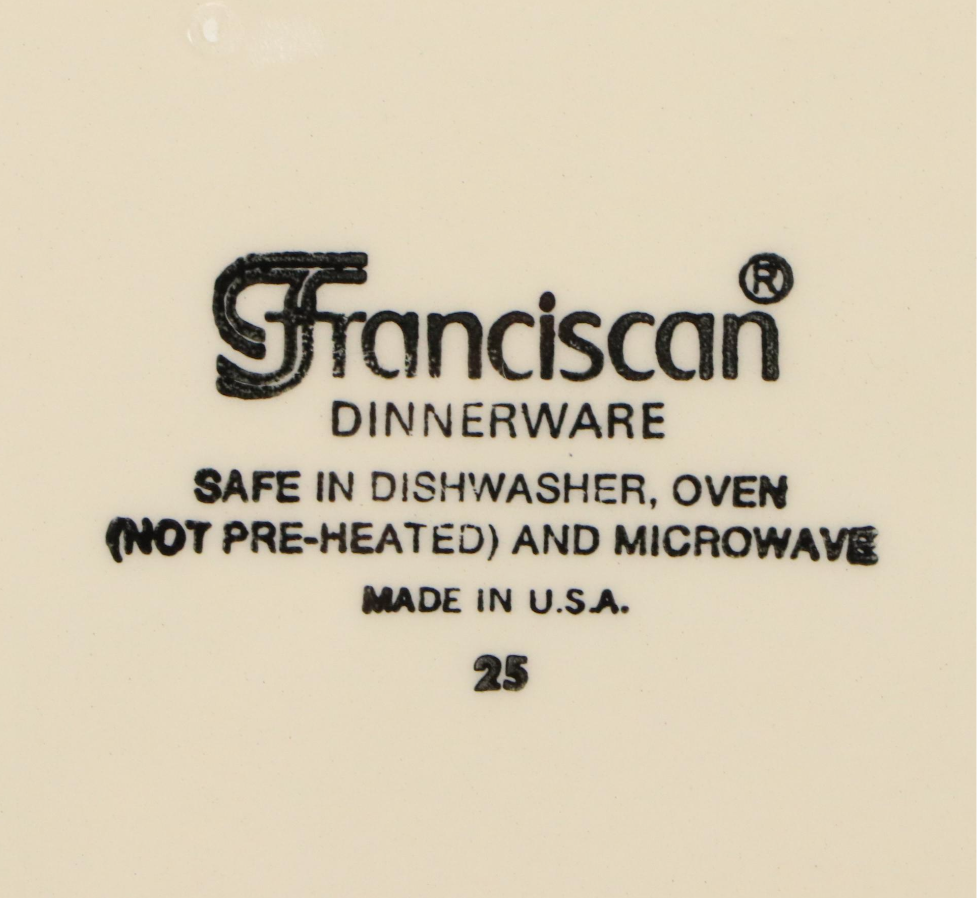 Franciscan "Desert Rose" Ceramic Dinnerware, 1941–1984