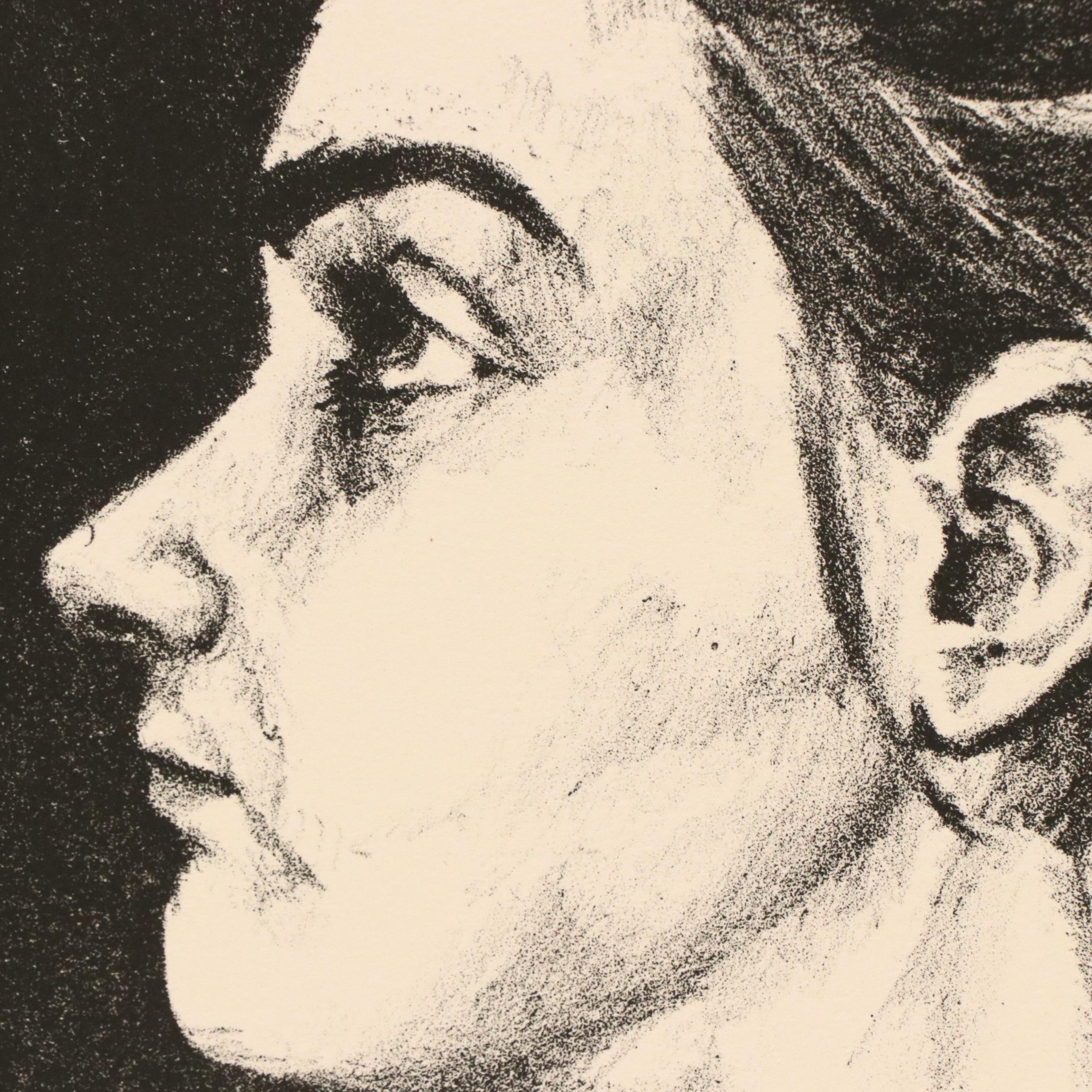 Clare Dunn Lithograph "Optimism," 2014