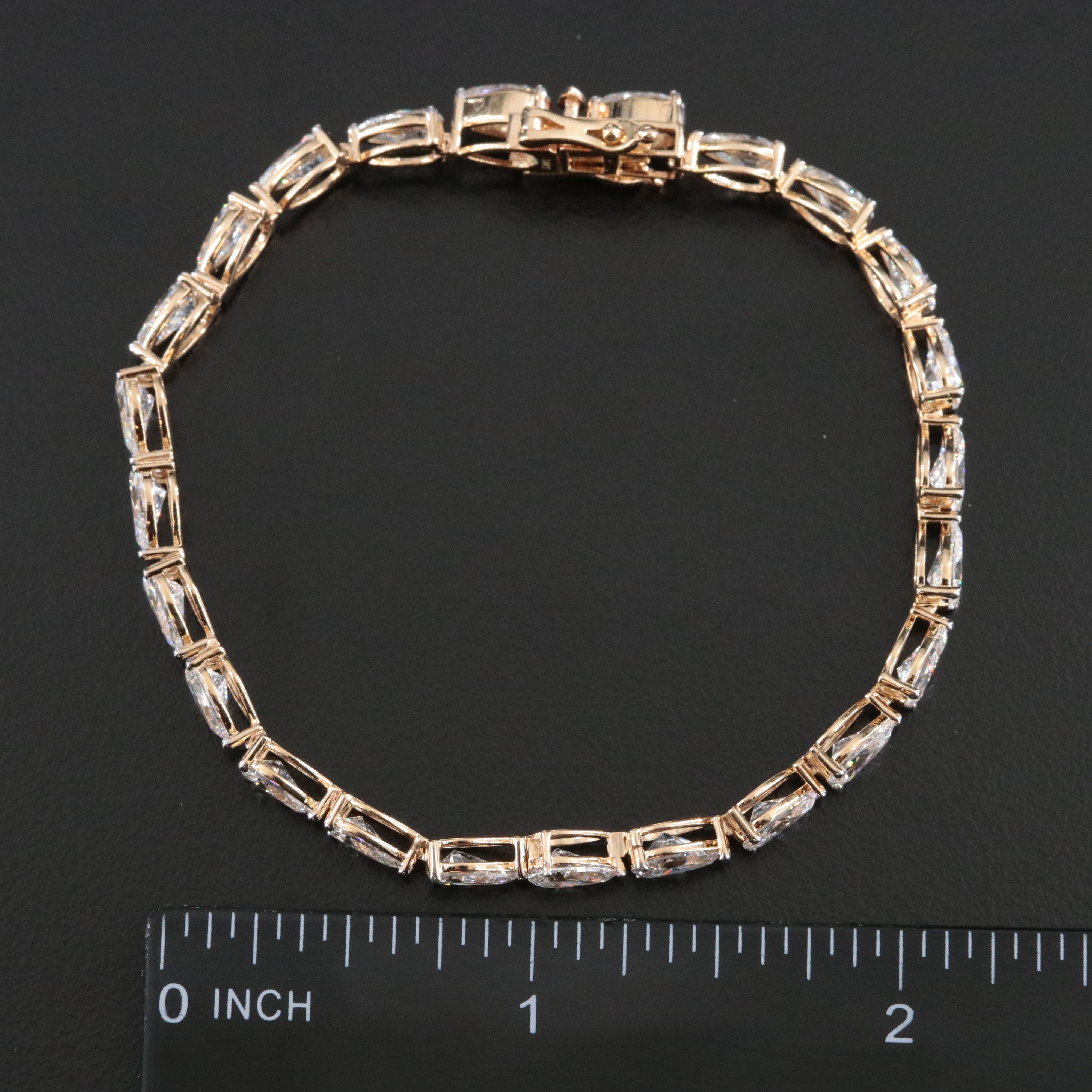 14K 10.29 CTW Lab Grown Diamond Bracelet