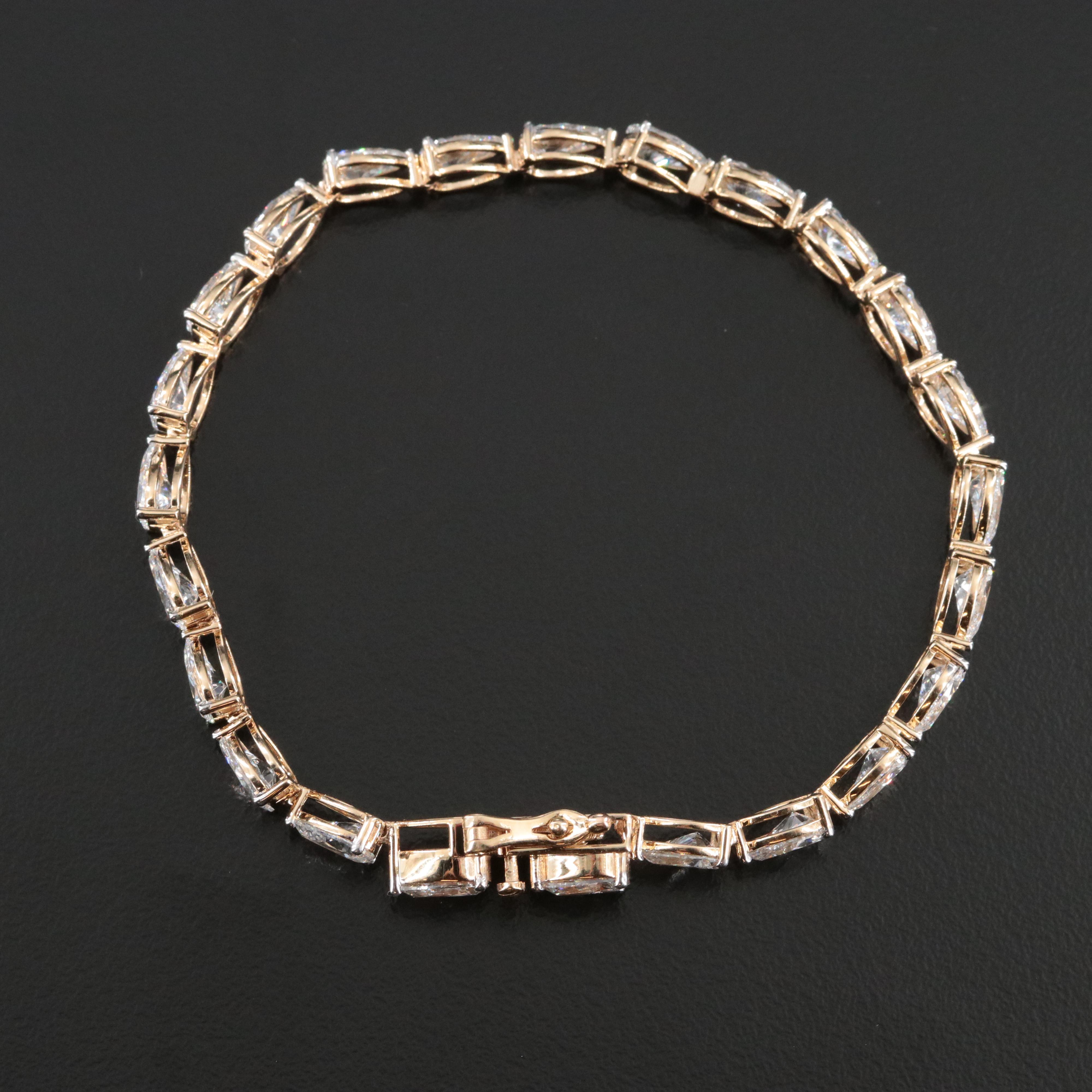 14K 10.29 CTW Lab Grown Diamond Bracelet