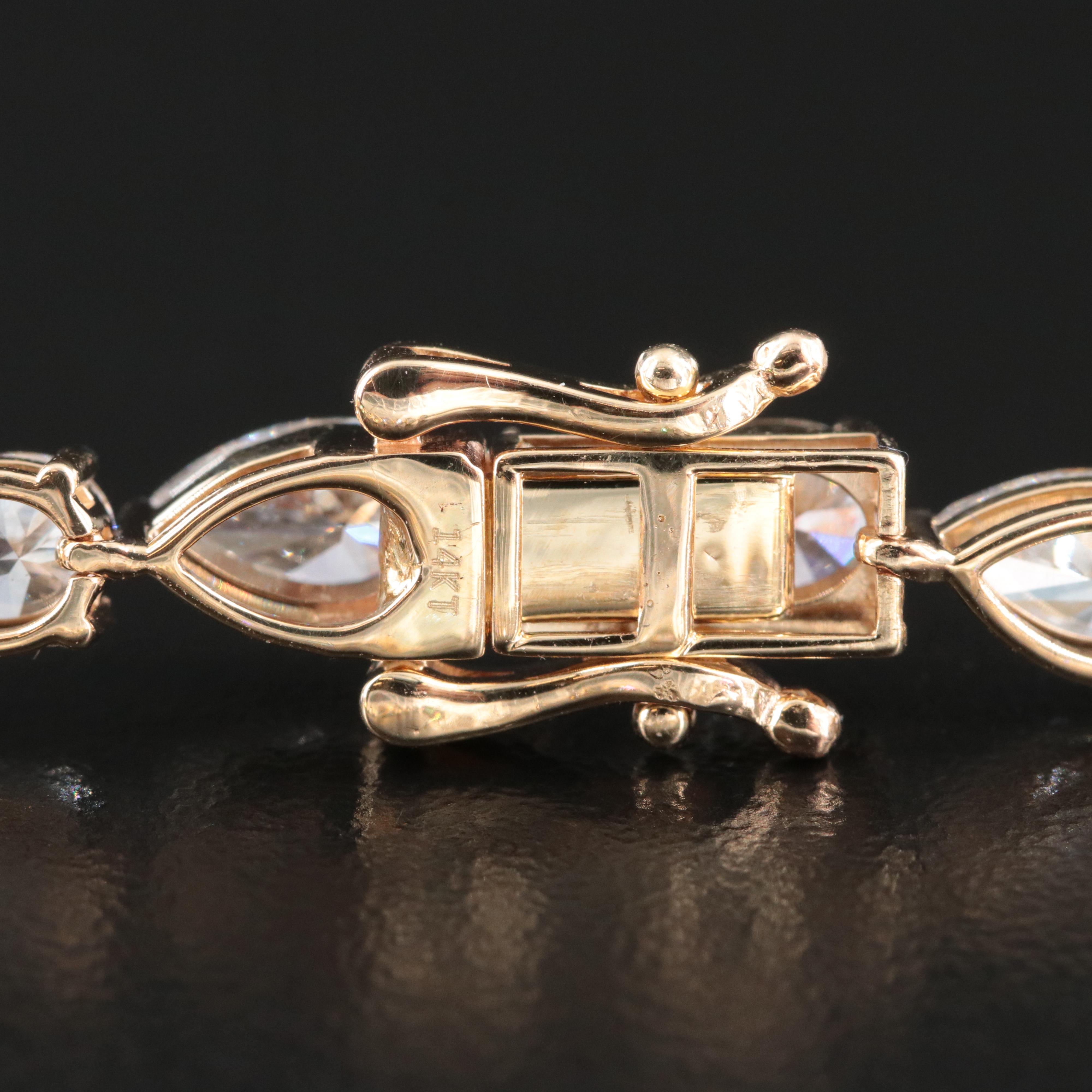 14K 10.29 CTW Lab Grown Diamond Bracelet