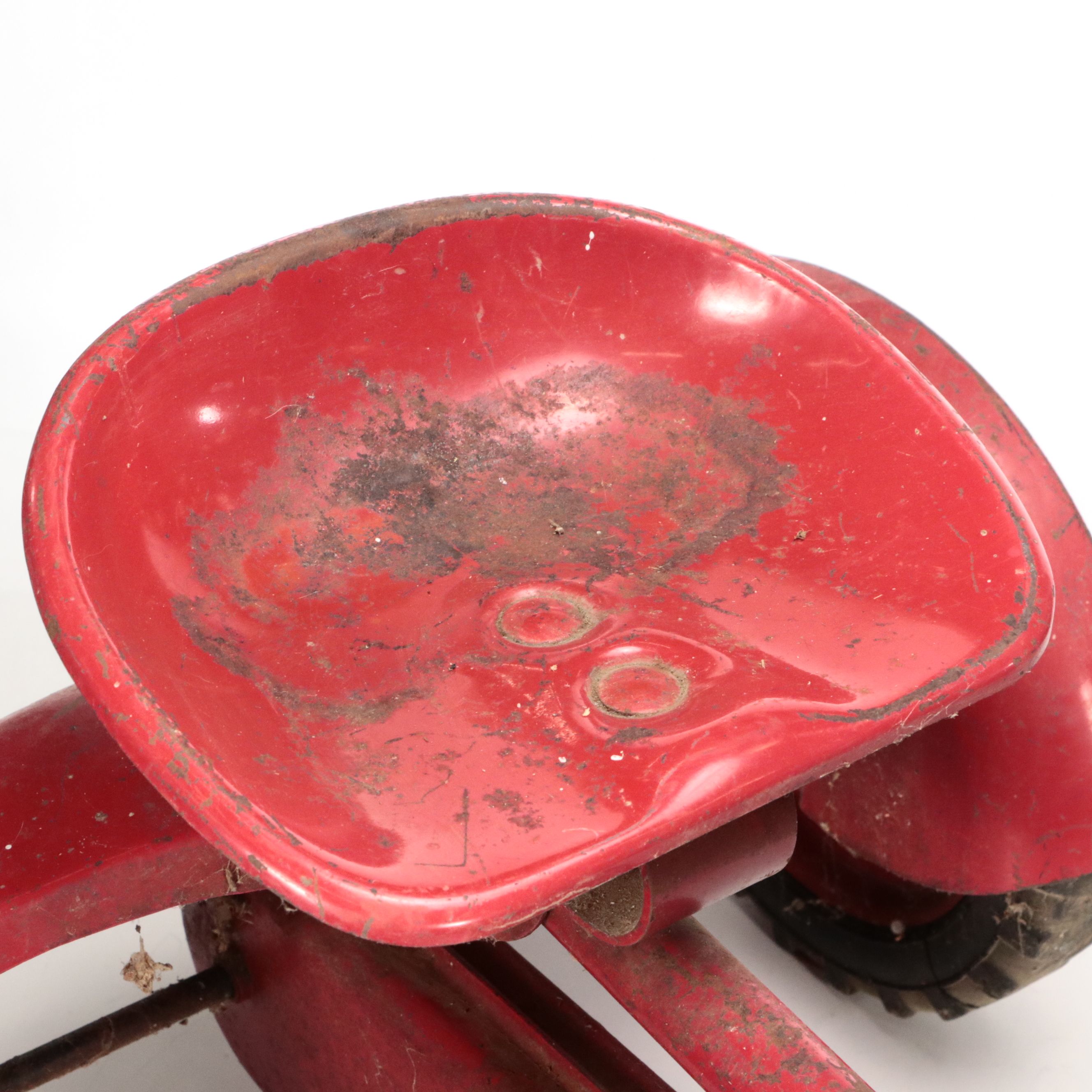 Antique AMF De Luxe Tractor Tricycle Ride-On Toy