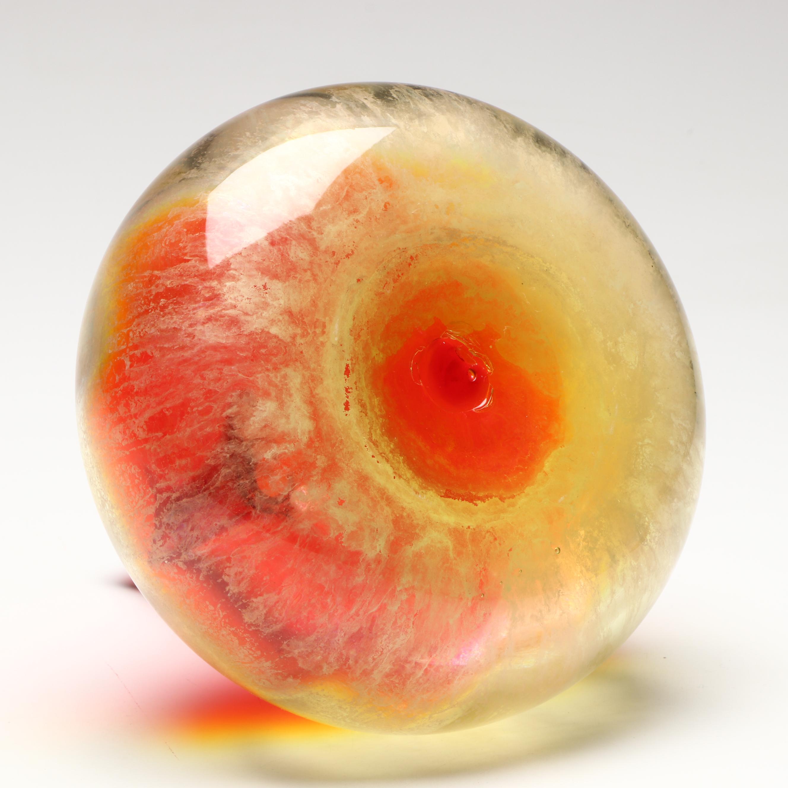 MCM Blenko "Amberina" and Fenton Swung Vases