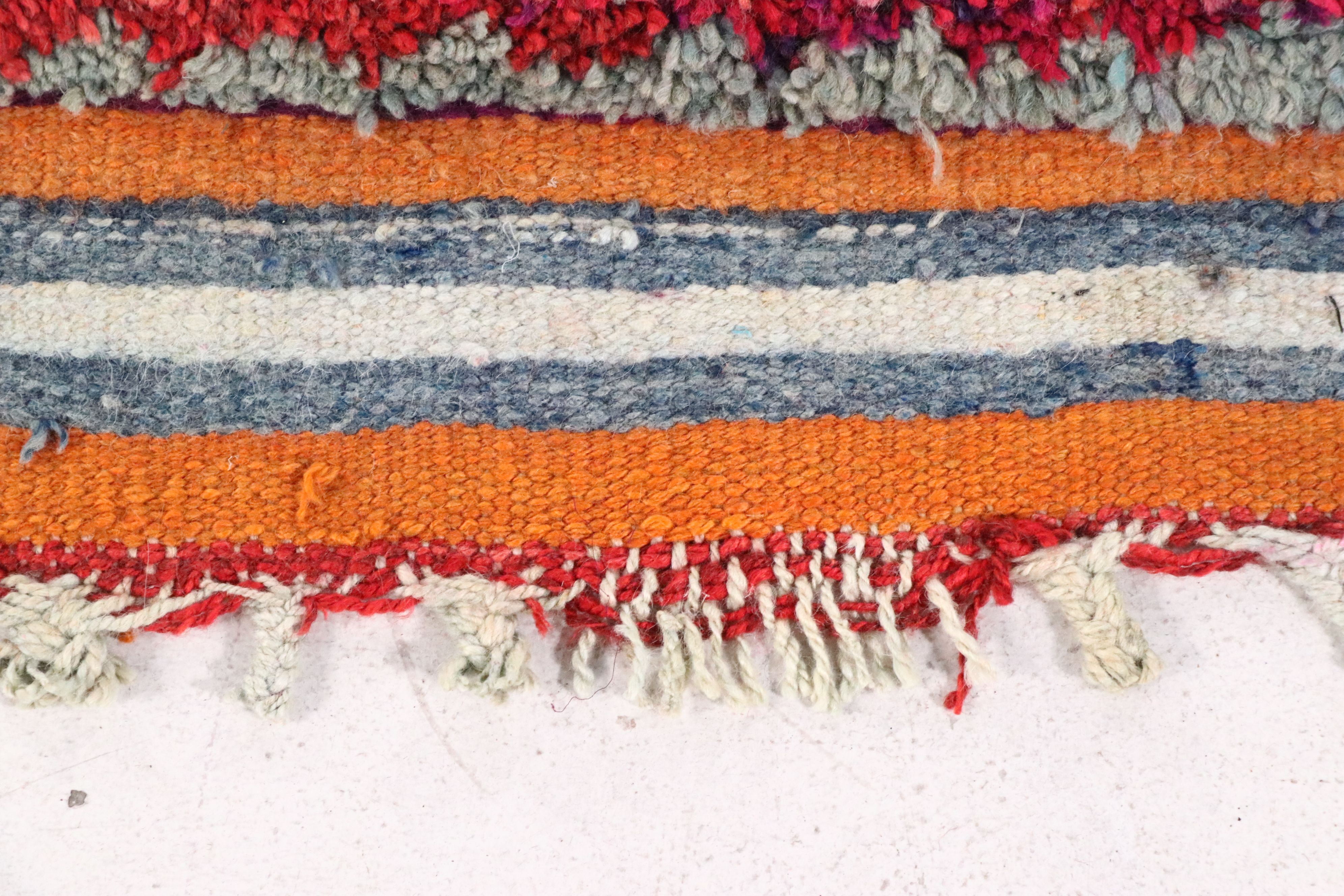 2'11 x 10'6 Hand-Knotted Turkish Village Carpet Runner