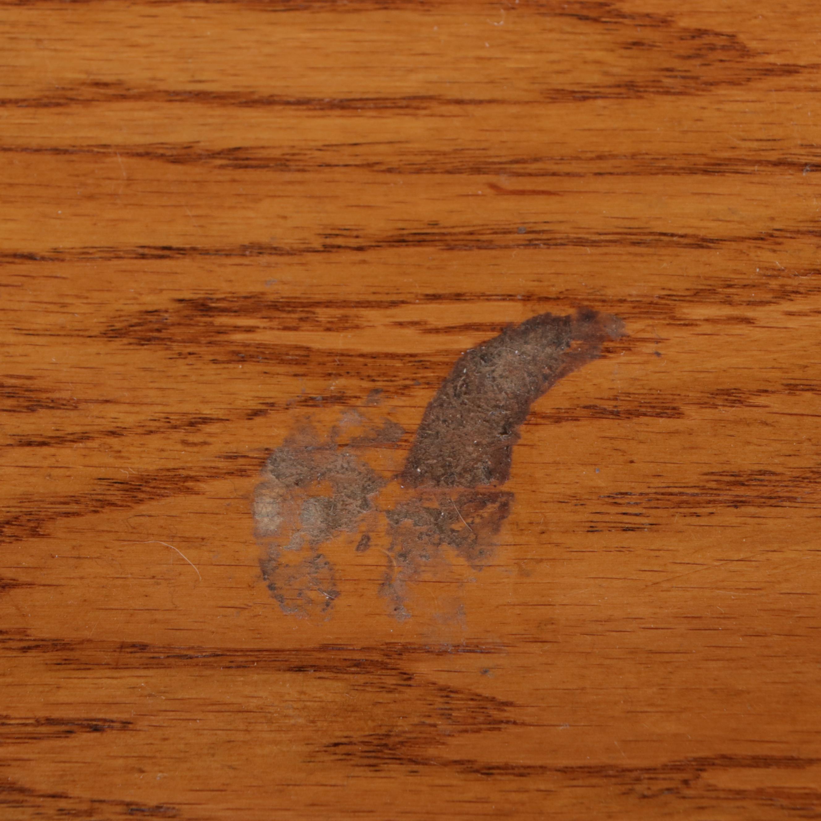 Modernist Style Oak Desk with Hutch and Computer Chair, Late 20th Century