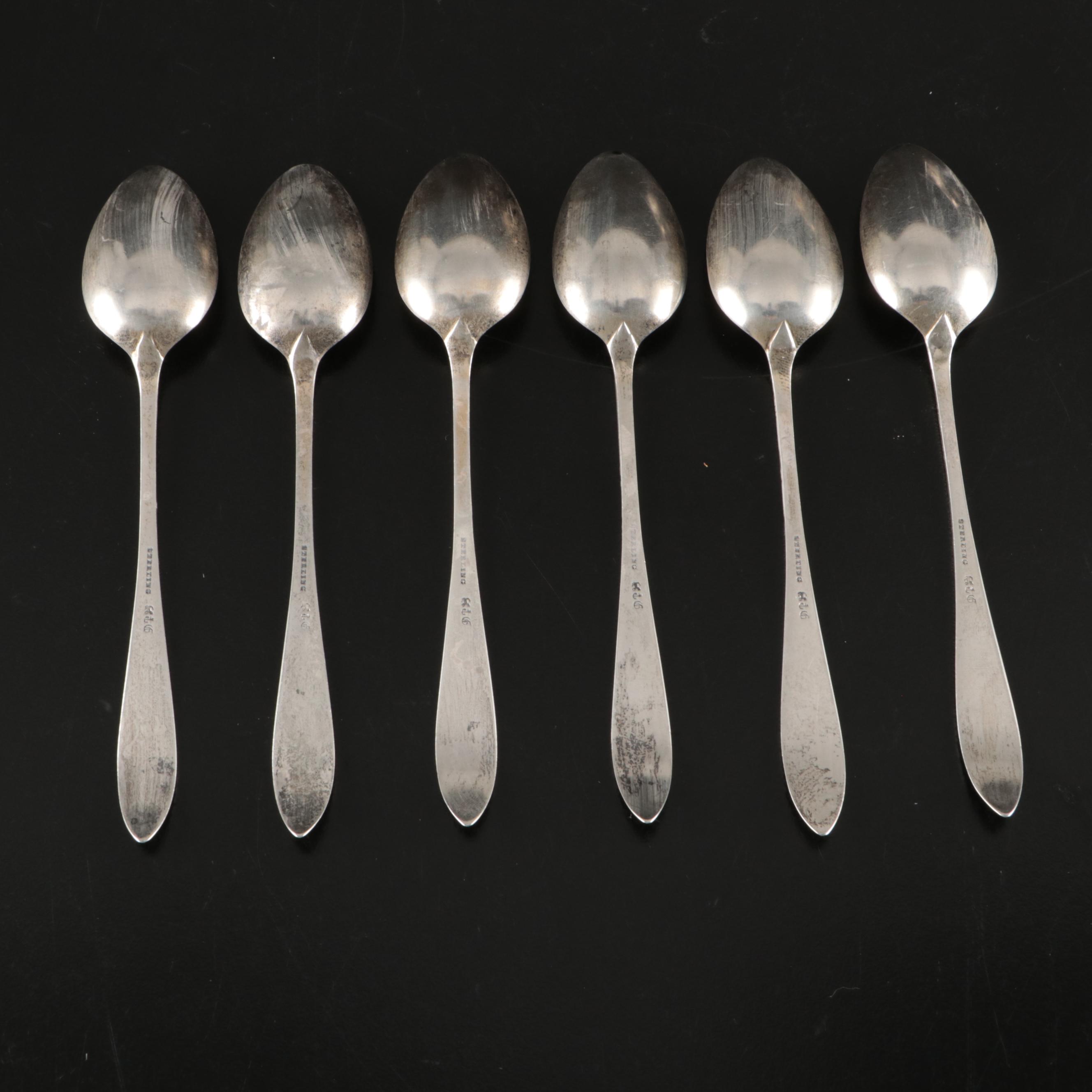 Gorham Sterling Silver Spoons, Other Sterling Silver and Silver Plate Tableware