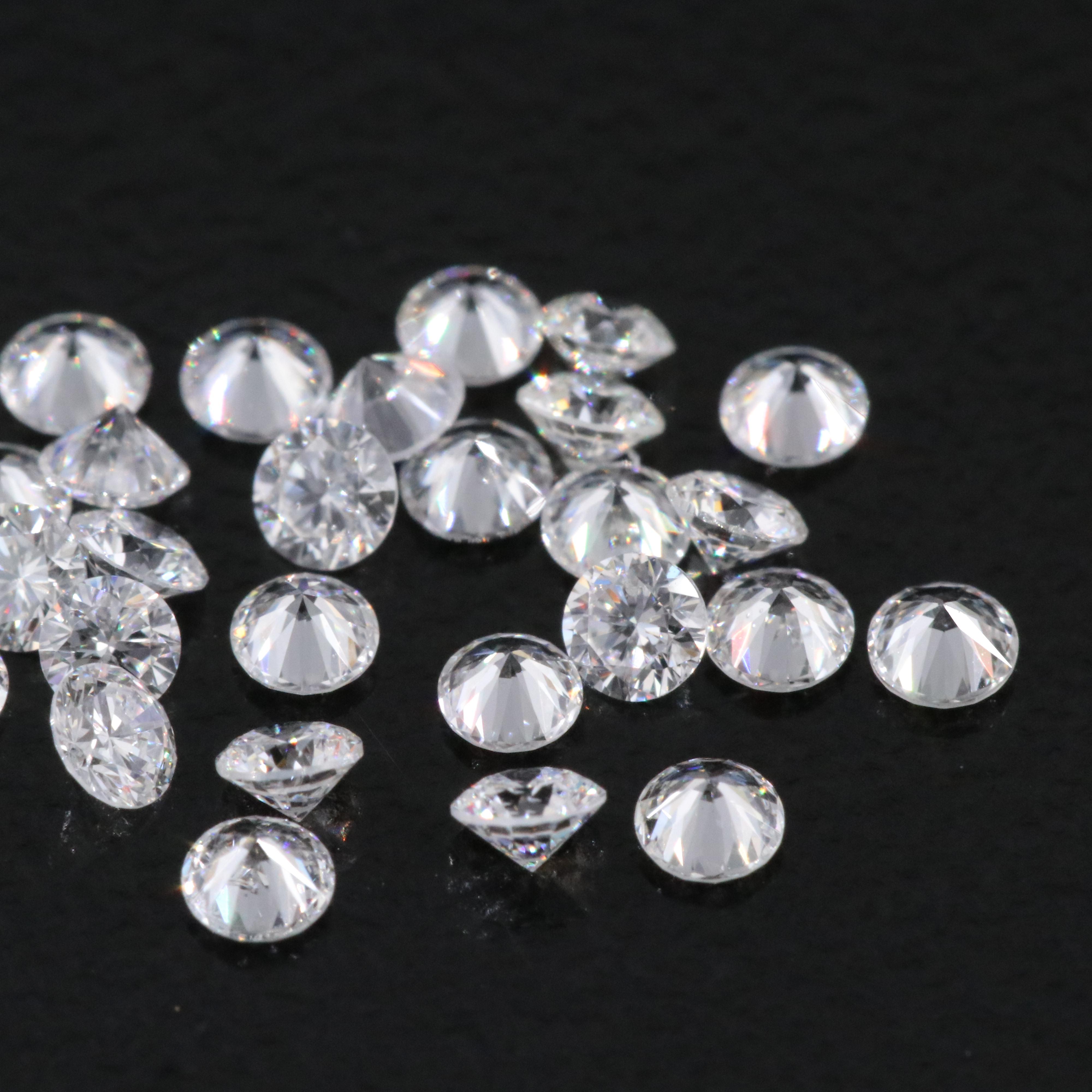 Loose 1.08 CTW Lab Grown Diamonds