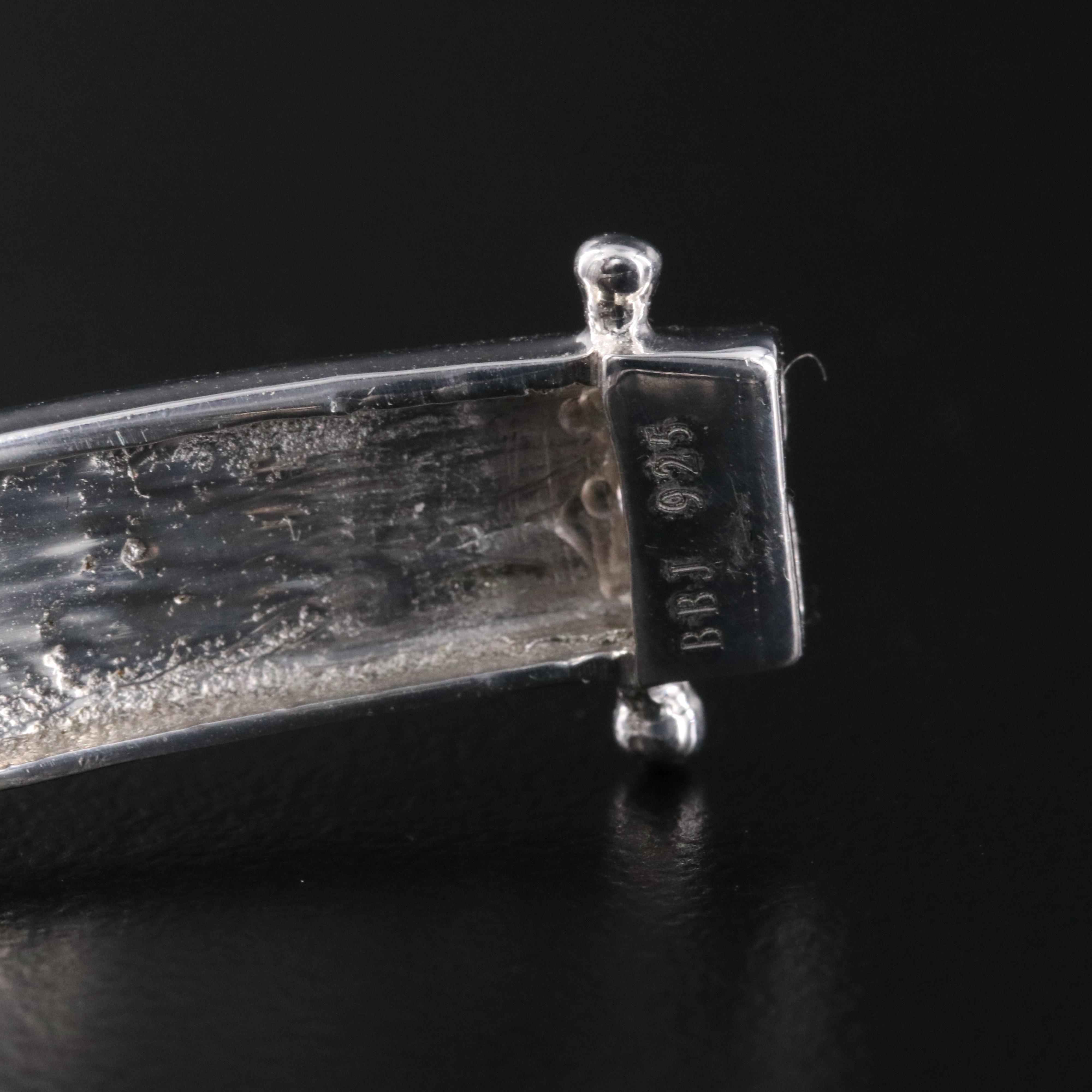 Sterling Tanzanite Bangle