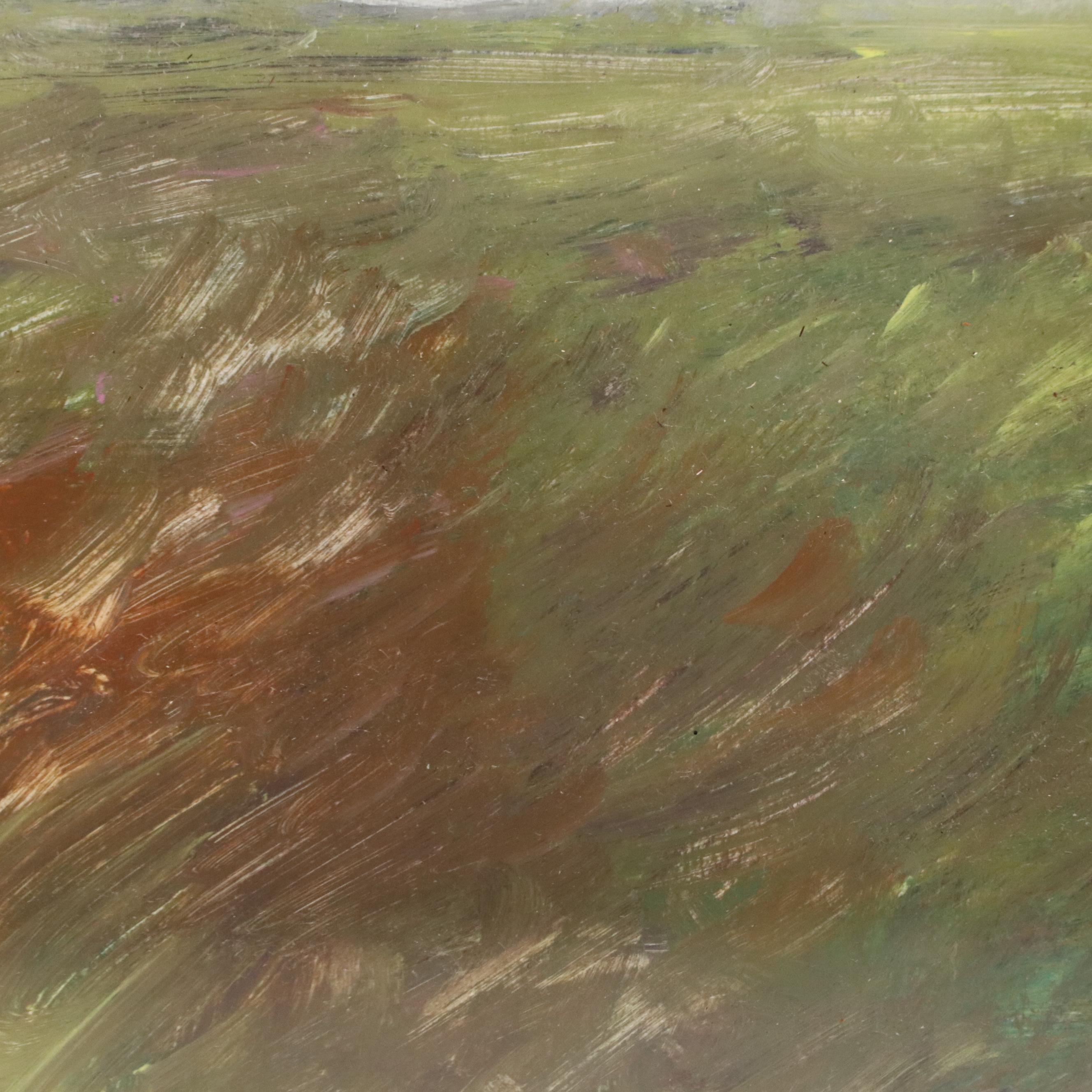 Robert Riddle Baker Landscape Acrylic Painting, 2024