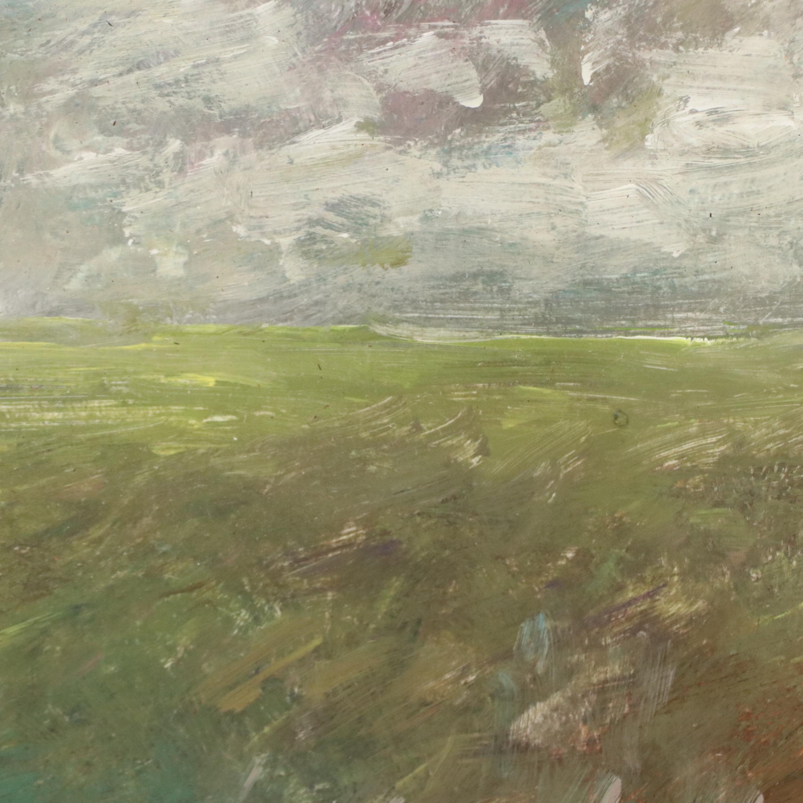 Robert Riddle Baker Landscape Acrylic Painting, 2024