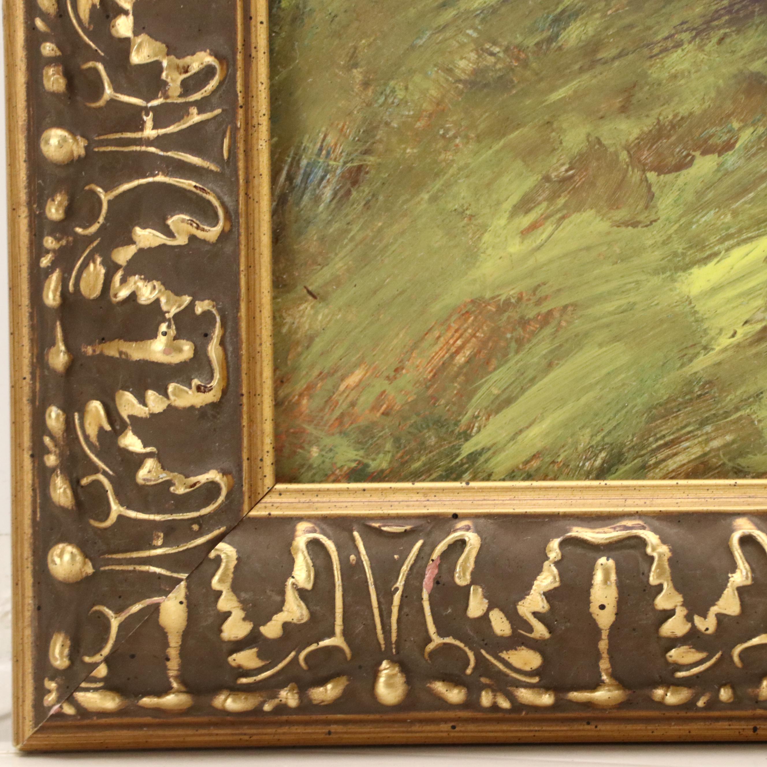 Robert Riddle Baker Landscape Acrylic Painting, 2024